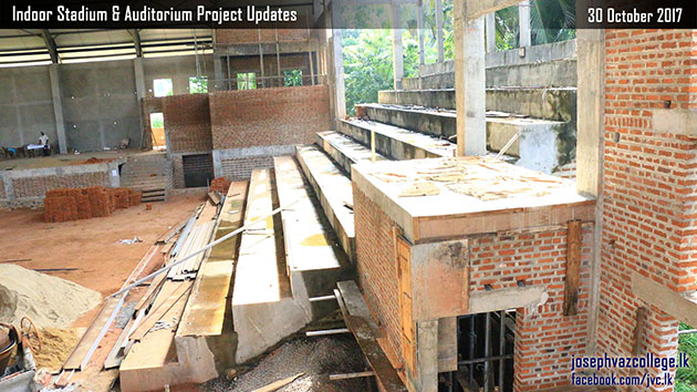 Commencement Of Construction Of Indoor Stadium Updates - Joseph Vaz College
