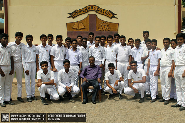 Retirement Of Mr Maxi Perara - St. Joseph Vaz College - Wennappuwa - Sri Lanka