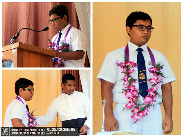 Felicitation Ceremony - St. Joseph Vaz College - Wennappuwa - Sri Lanka