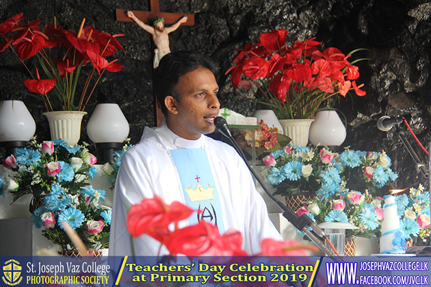 Teacher Day Celebration At Primary Section 2019 - St. Joseph Vaz College - Wennappuwa - Sri Lanka