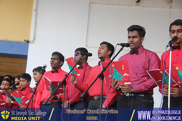 Christmas Carol 2021 - St. Joseph Vaz College - Wennappuwa - Sri Lanka