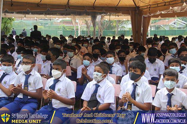 Childrens & Teachers Day Celebration 2021 - St. Joseph Vaz College - Wennappuwa - Sri Lanka