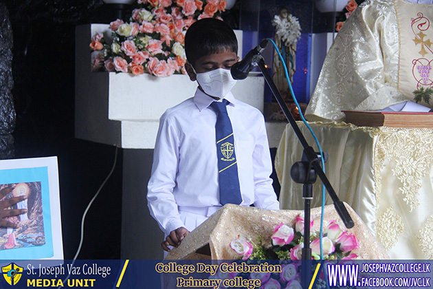 College Day - 2022 - Primary College St. Joseph Vaz College - Wennappuwa - Sri Lanka