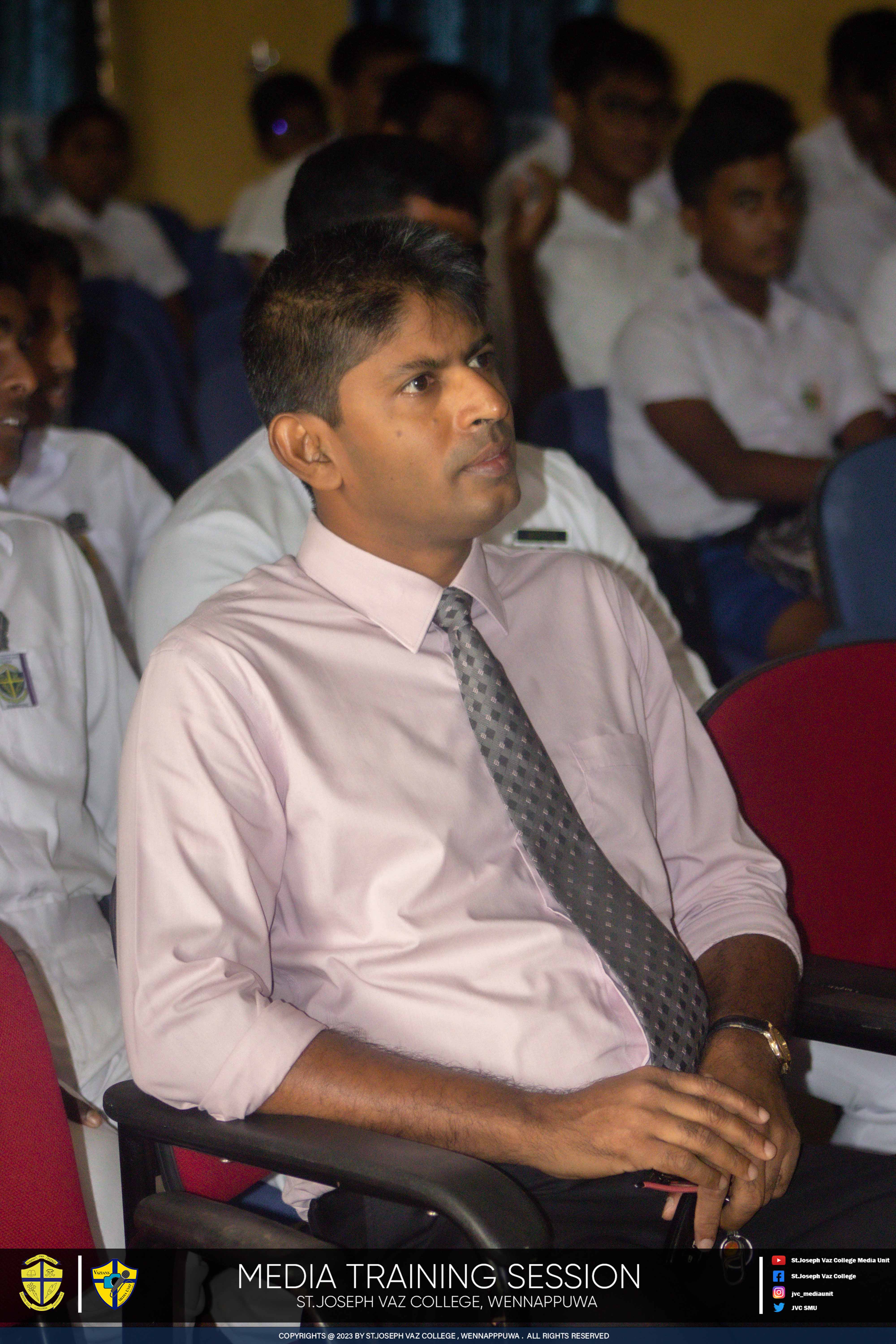 Media Training Session - St. Joseph Vaz College - Wennappuwa - Sri Lanka