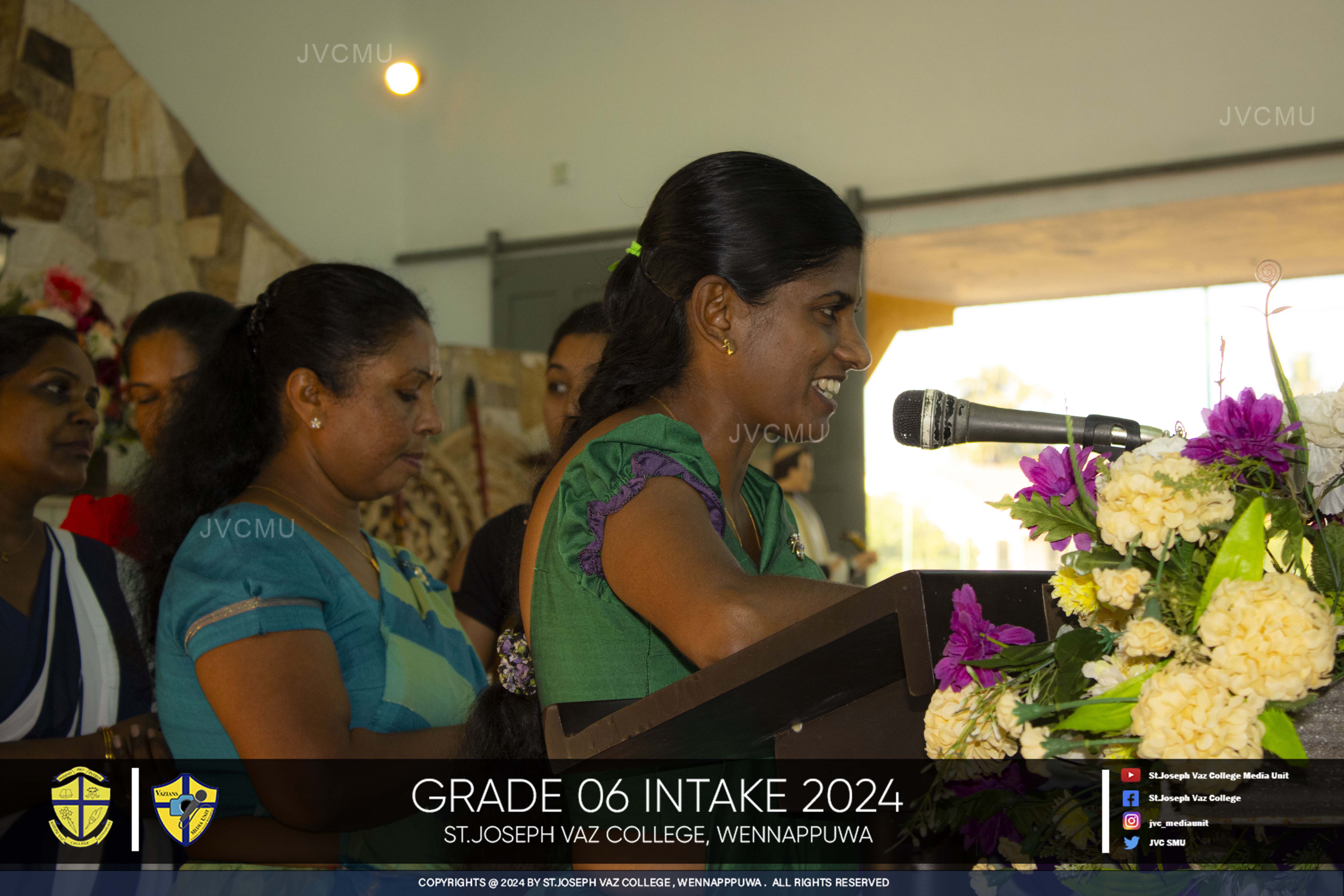 Grade 06 Intake 2024 - St. Joseph Vaz College - Wennappuwa - Sri Lanka