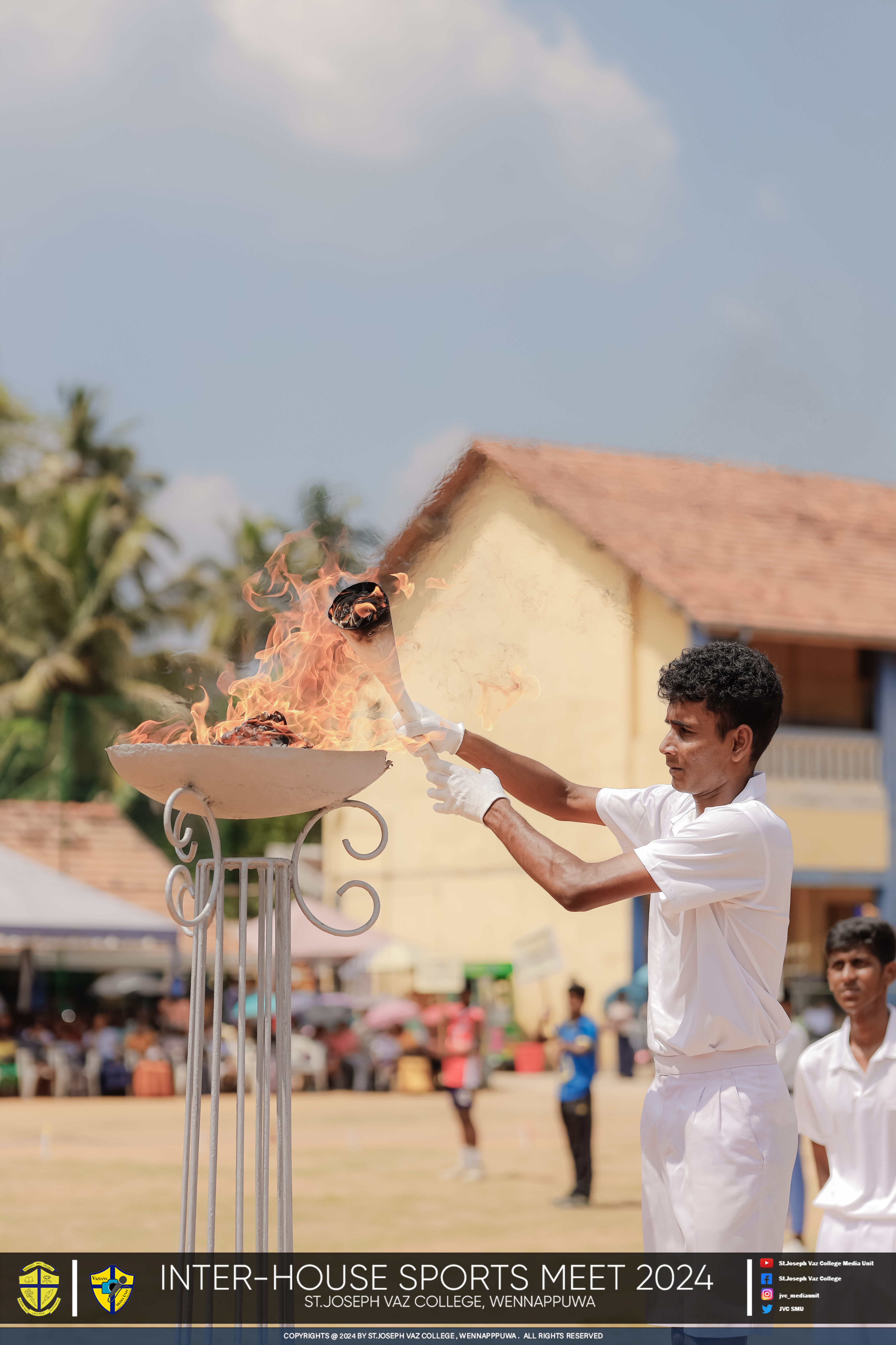 Inter House Sports Meet 2024 - St. Joseph Vaz College - Wennappuwa - Sri Lanka