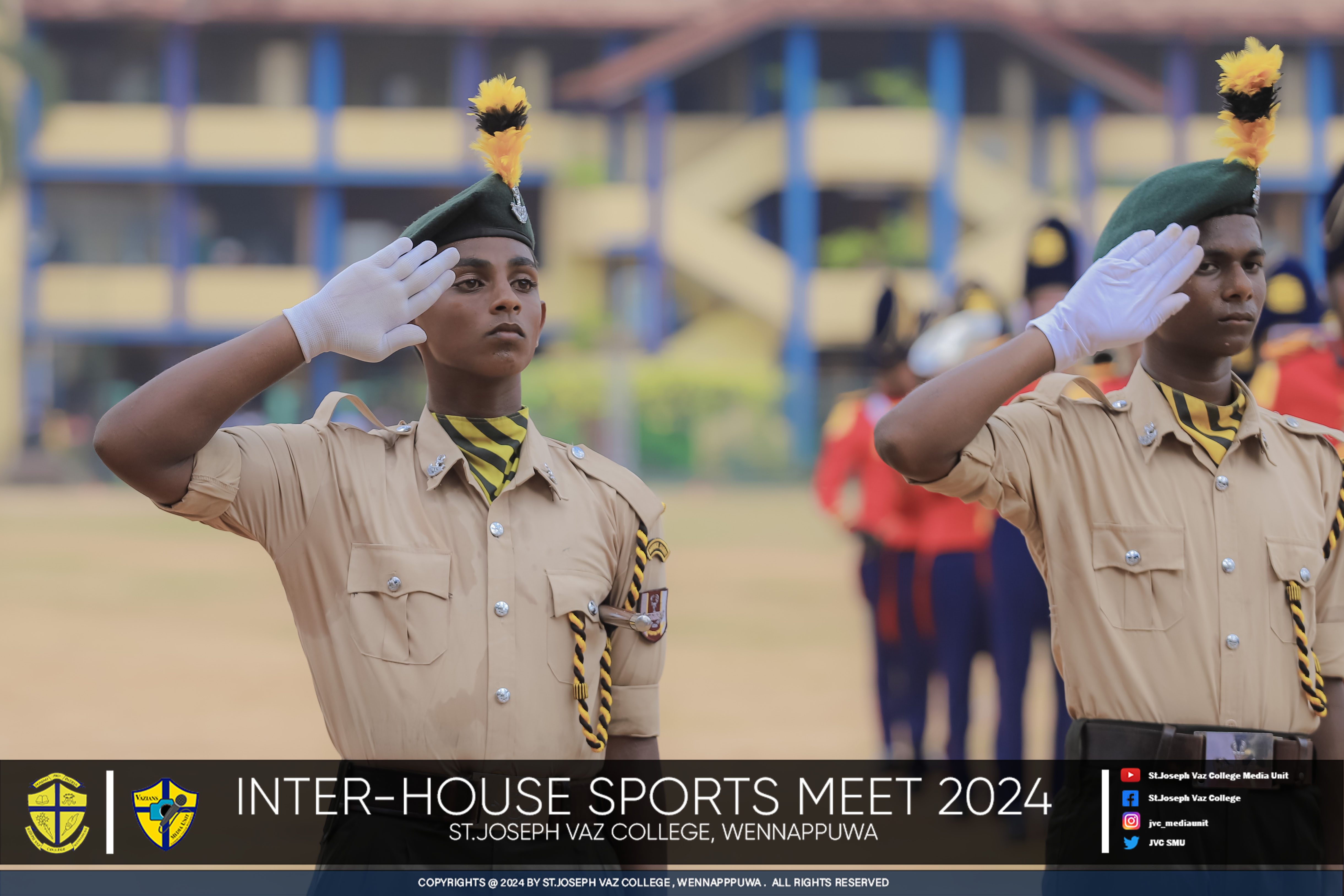 Inter House Sports Meet 2024 - St. Joseph Vaz College - Wennappuwa - Sri Lanka