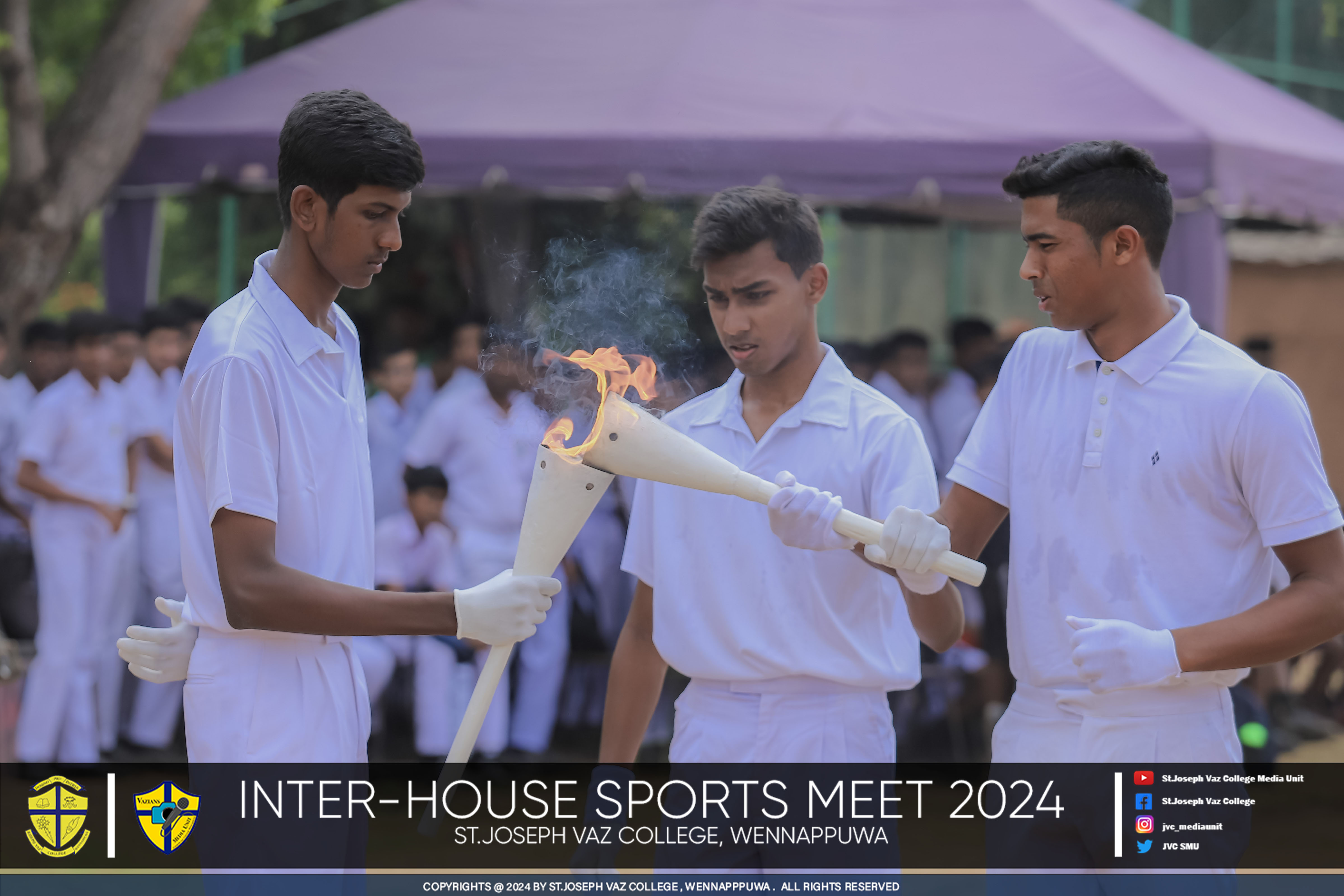 Inter House Sports Meet 2024 - St. Joseph Vaz College - Wennappuwa - Sri Lanka