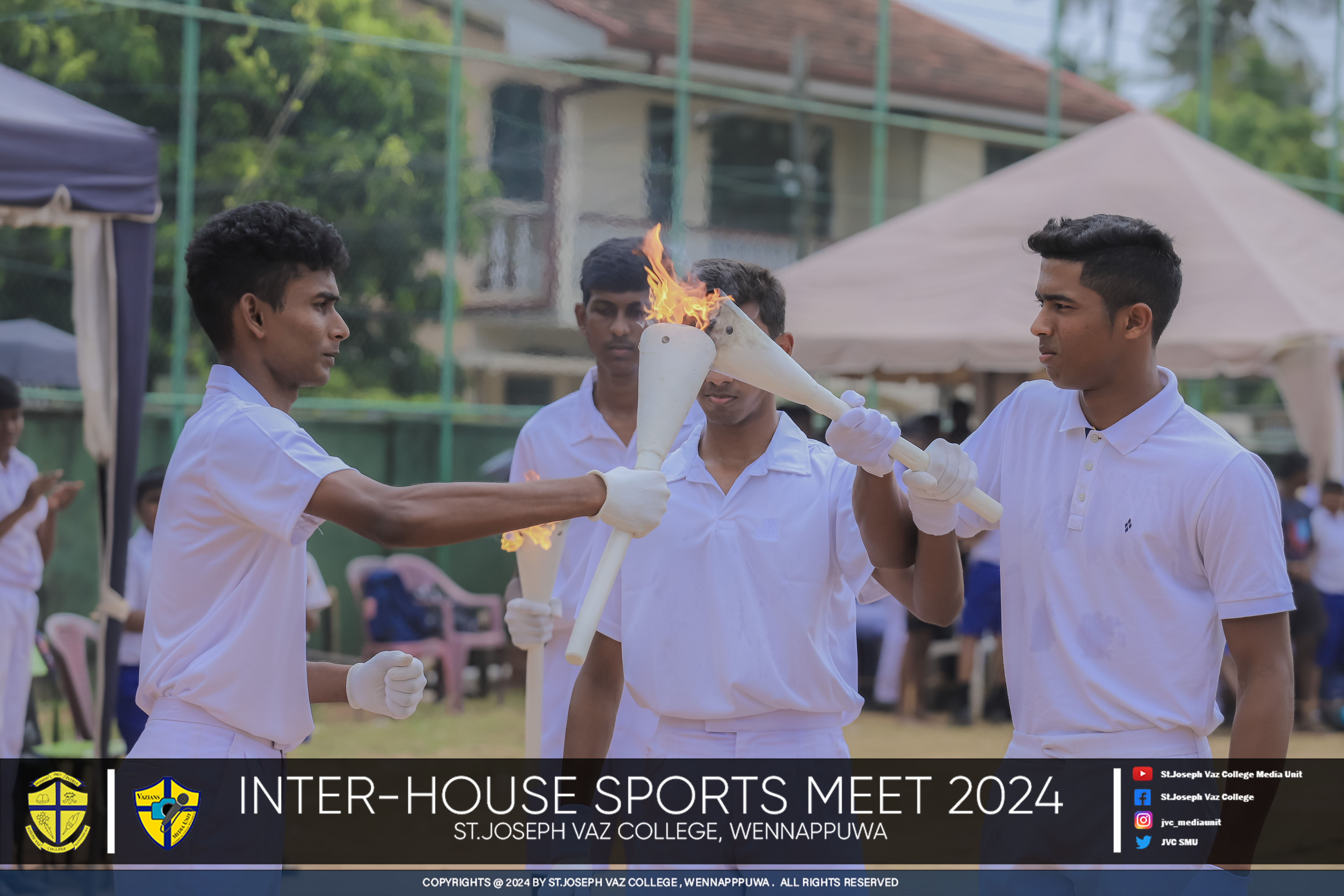 Inter House Sports Meet 2024 - St. Joseph Vaz College - Wennappuwa - Sri Lanka