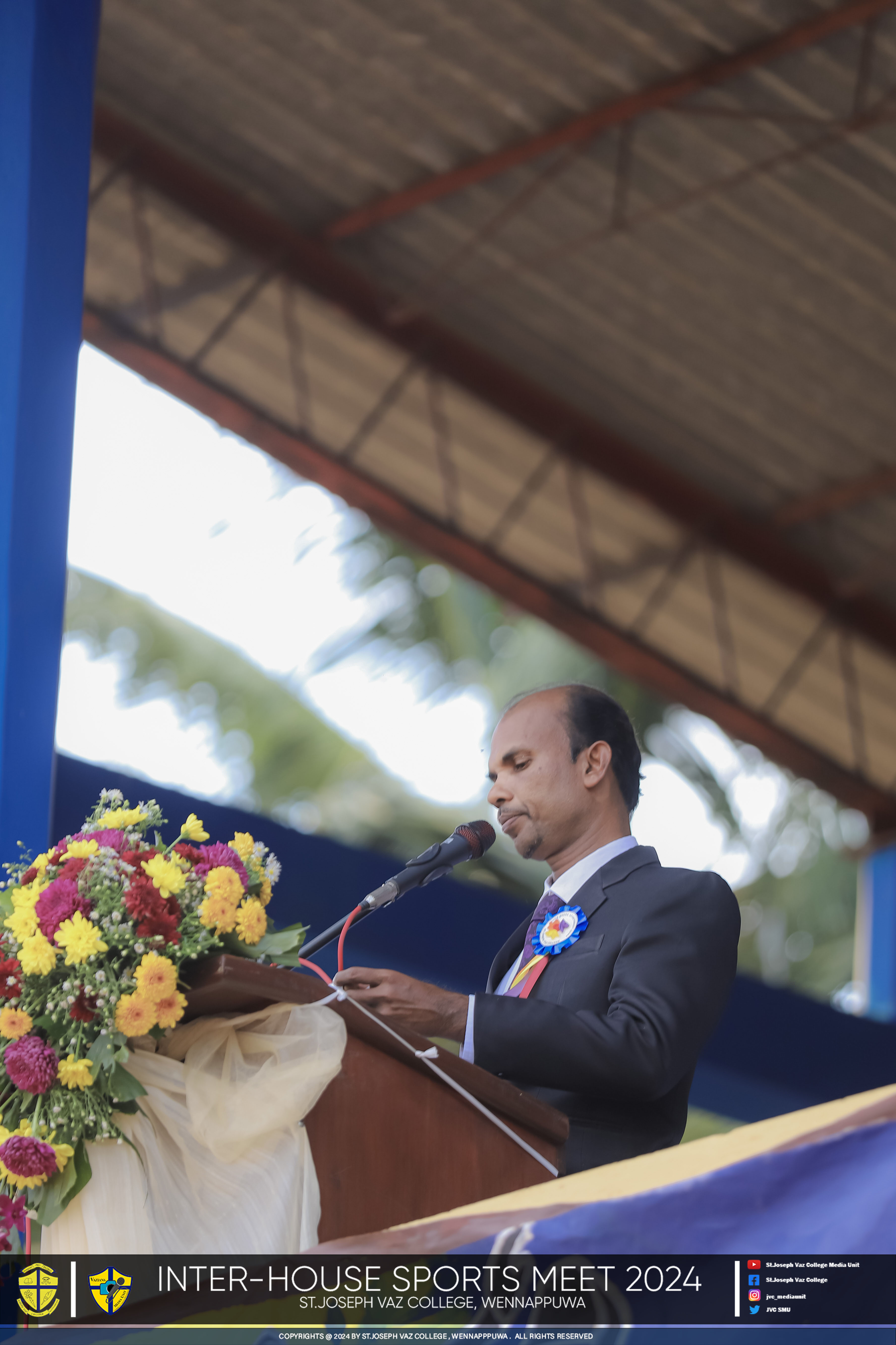 Inter House Sports Meet 2024 - St. Joseph Vaz College - Wennappuwa - Sri Lanka