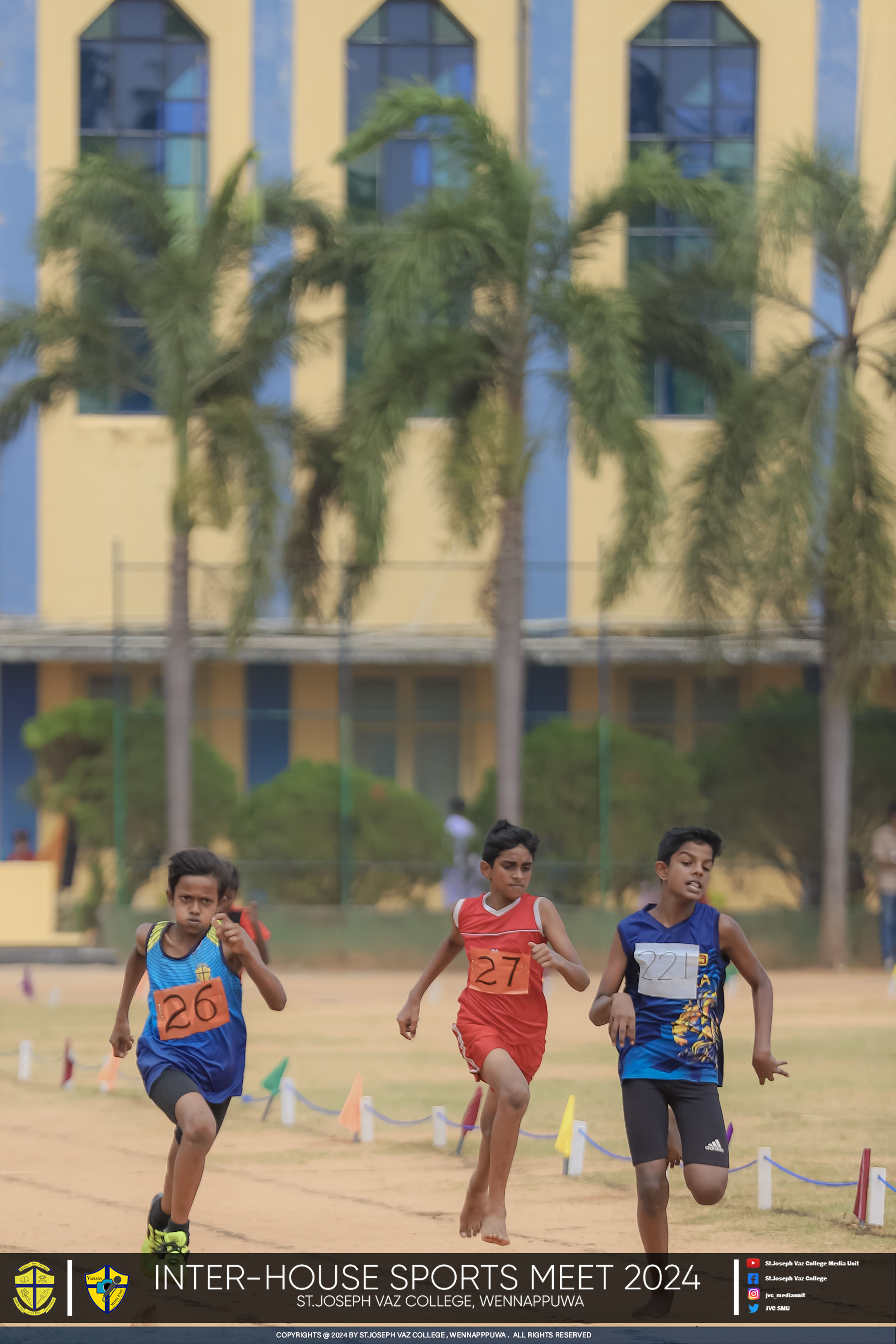 Inter House Sports Meet 2024 - St. Joseph Vaz College - Wennappuwa - Sri Lanka