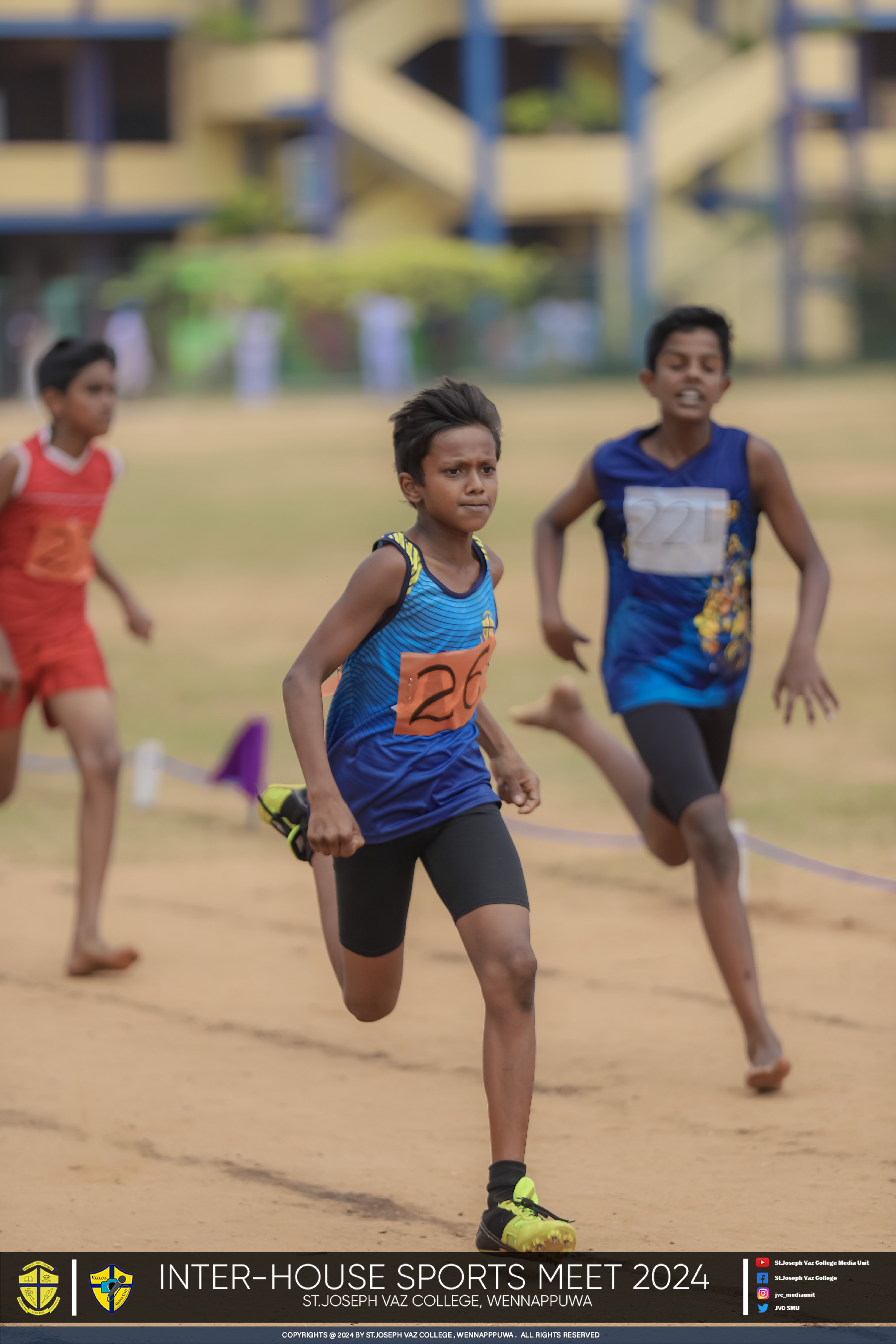 Inter House Sports Meet 2024 - St. Joseph Vaz College - Wennappuwa - Sri Lanka