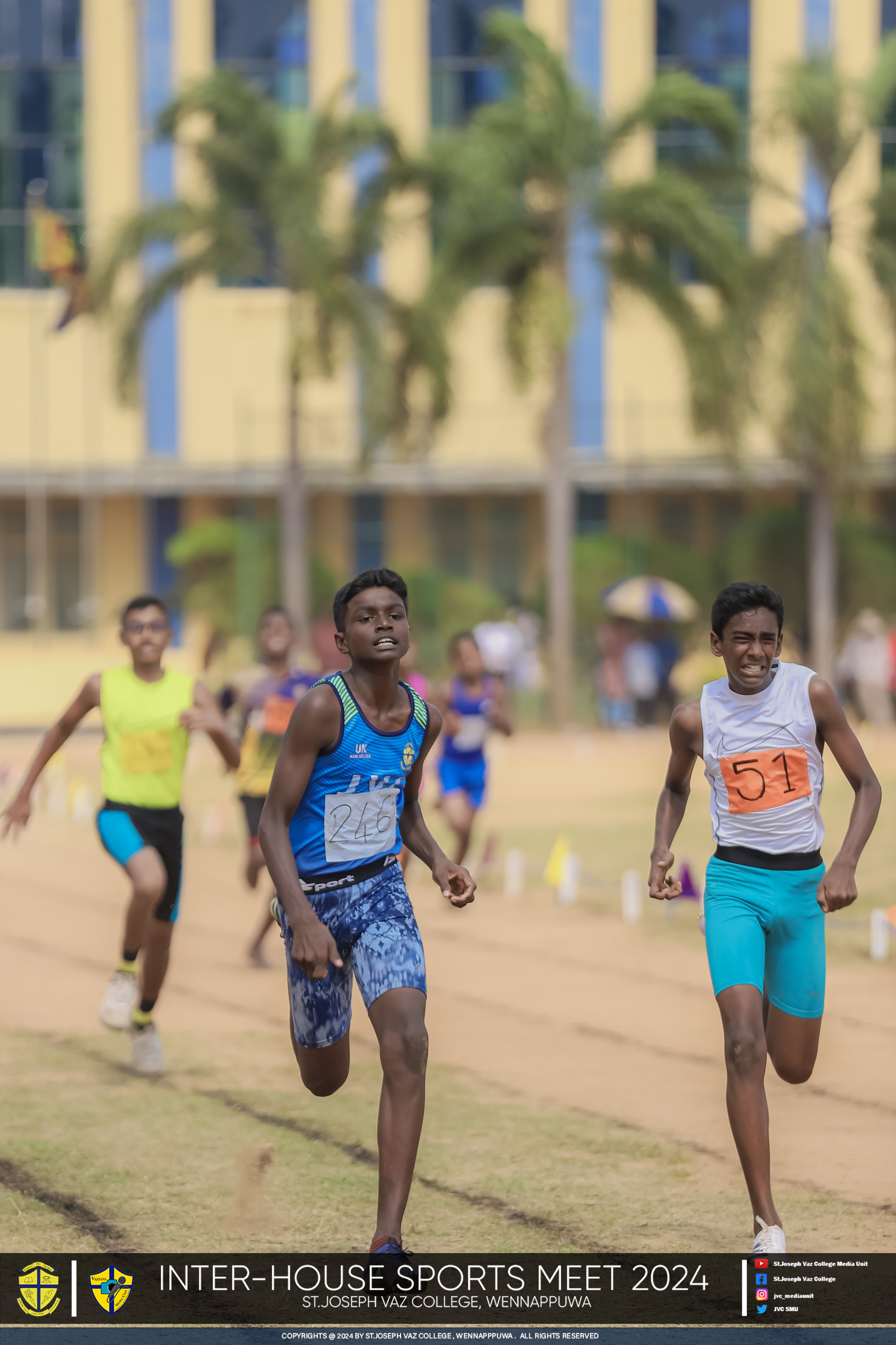 Inter House Sports Meet 2024 - St. Joseph Vaz College - Wennappuwa - Sri Lanka