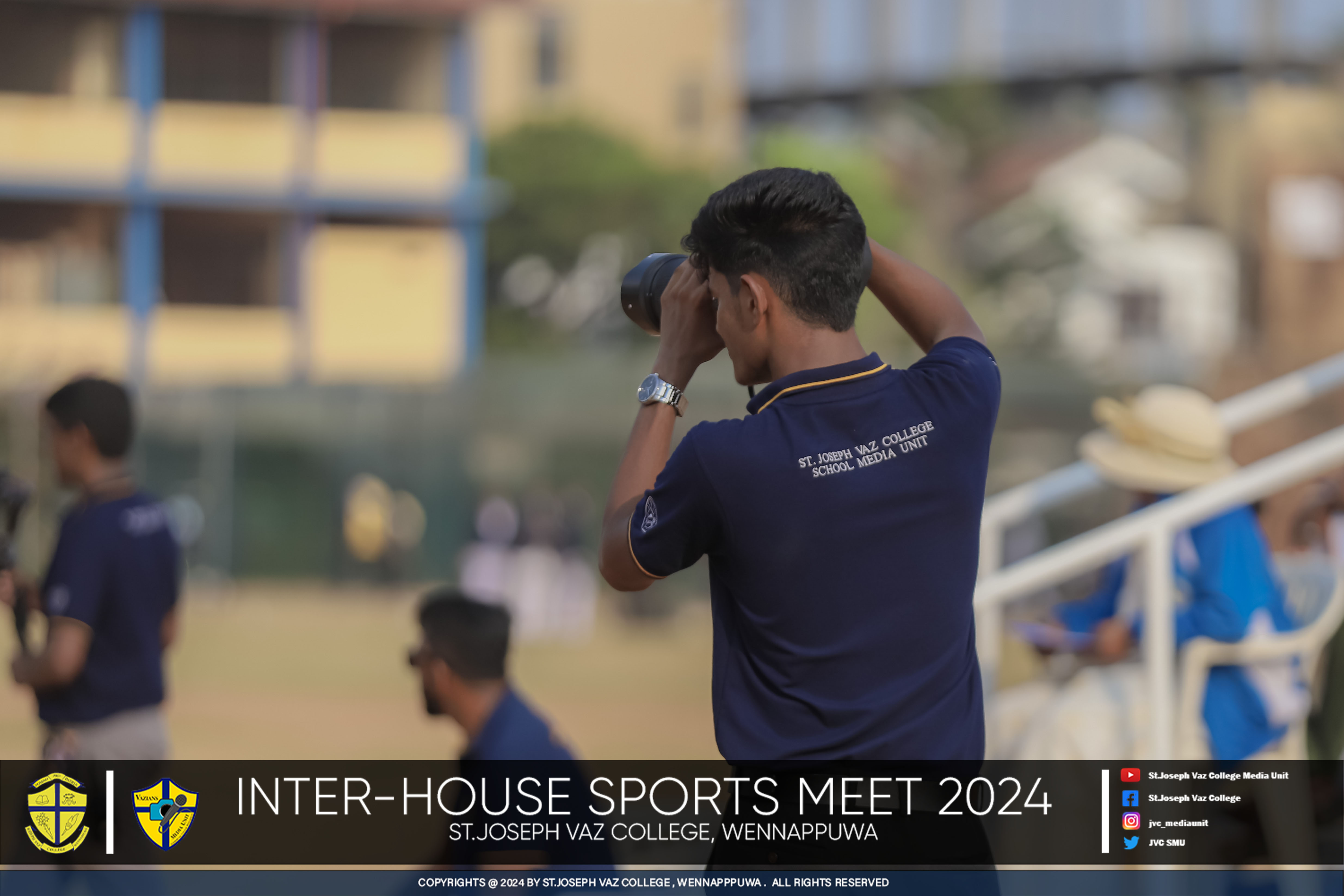 Inter House Sports Meet 2024 - St. Joseph Vaz College - Wennappuwa - Sri Lanka