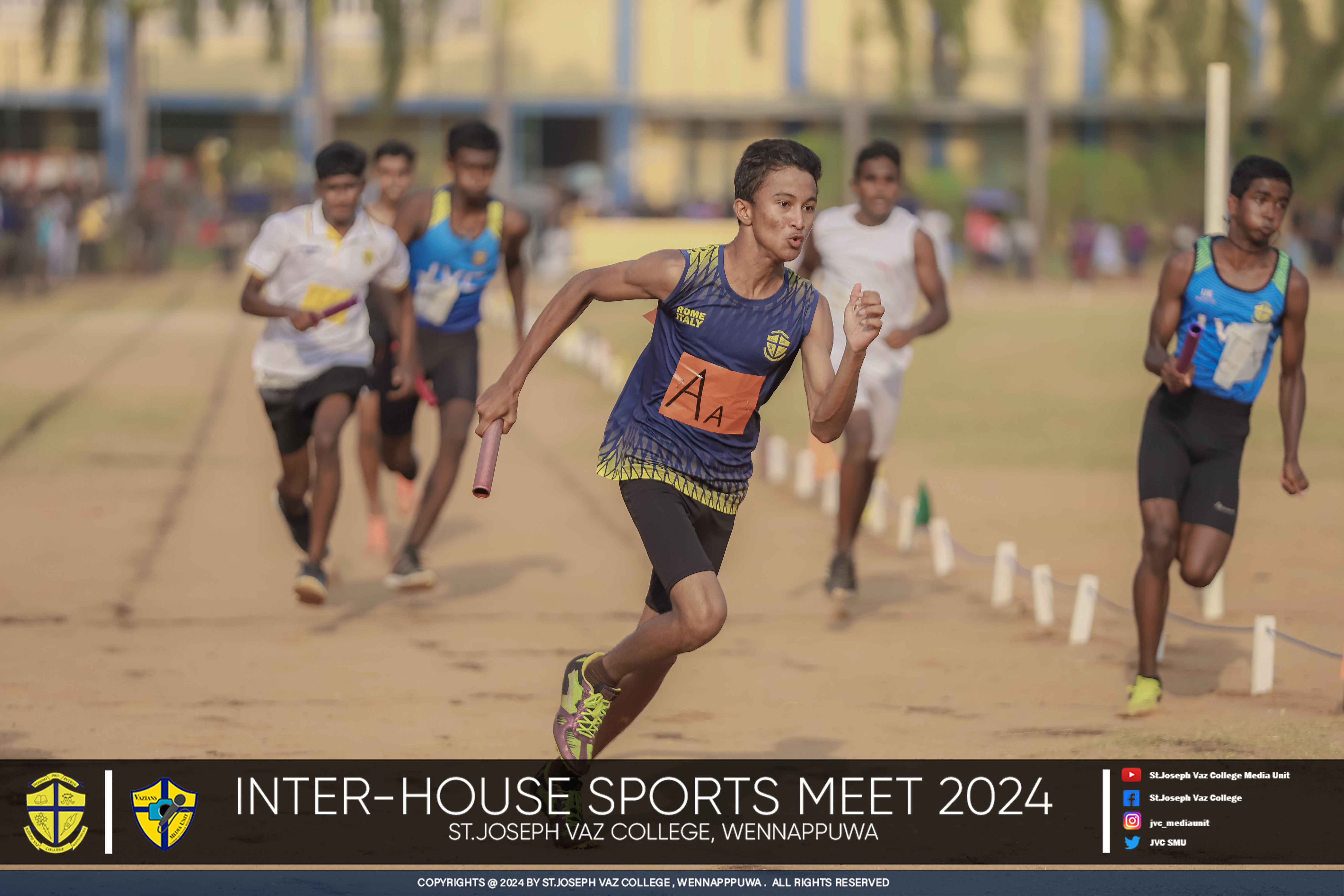 Inter House Sports Meet 2024 - St. Joseph Vaz College - Wennappuwa - Sri Lanka