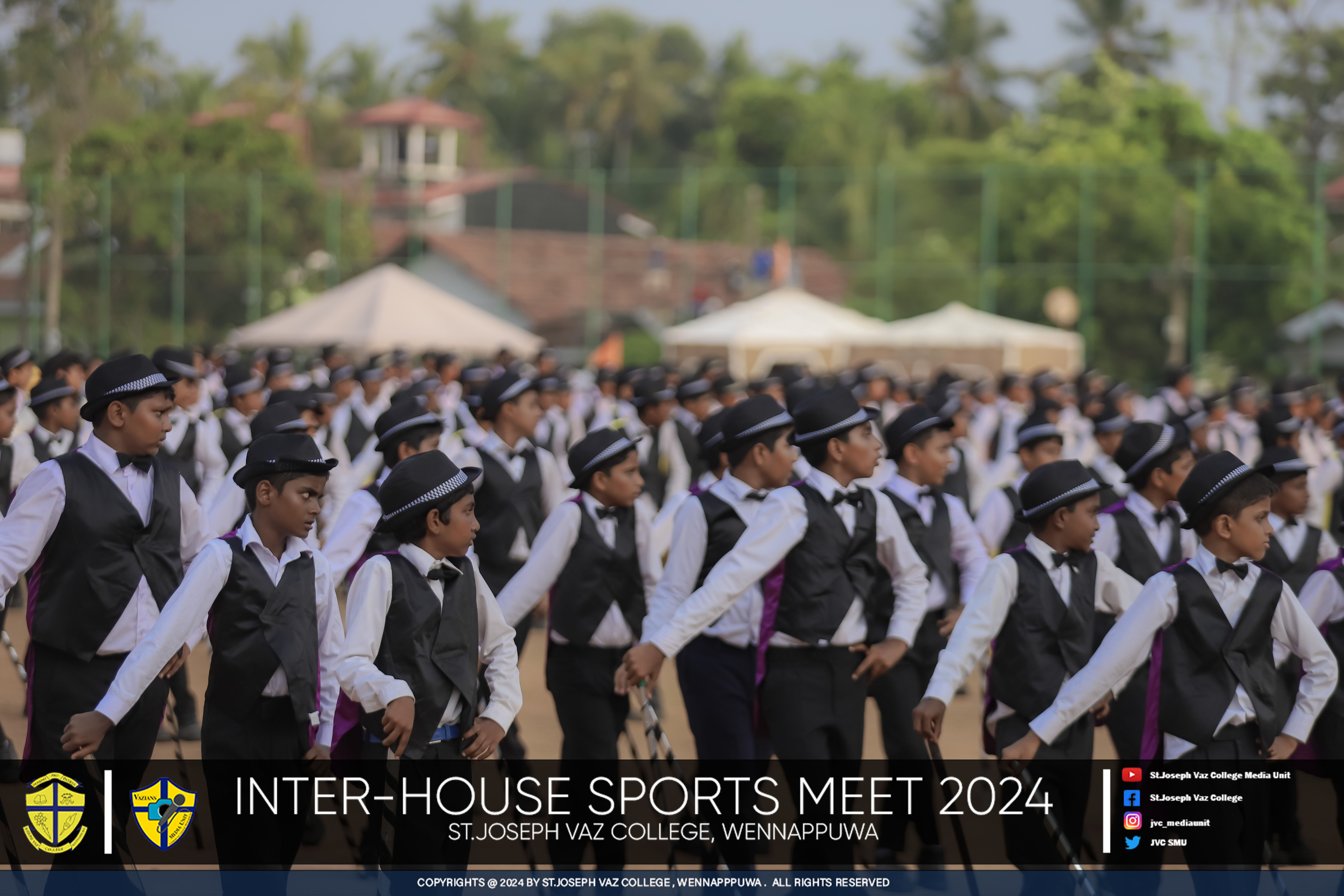 Inter House Sports Meet 2024 - St. Joseph Vaz College - Wennappuwa - Sri Lanka