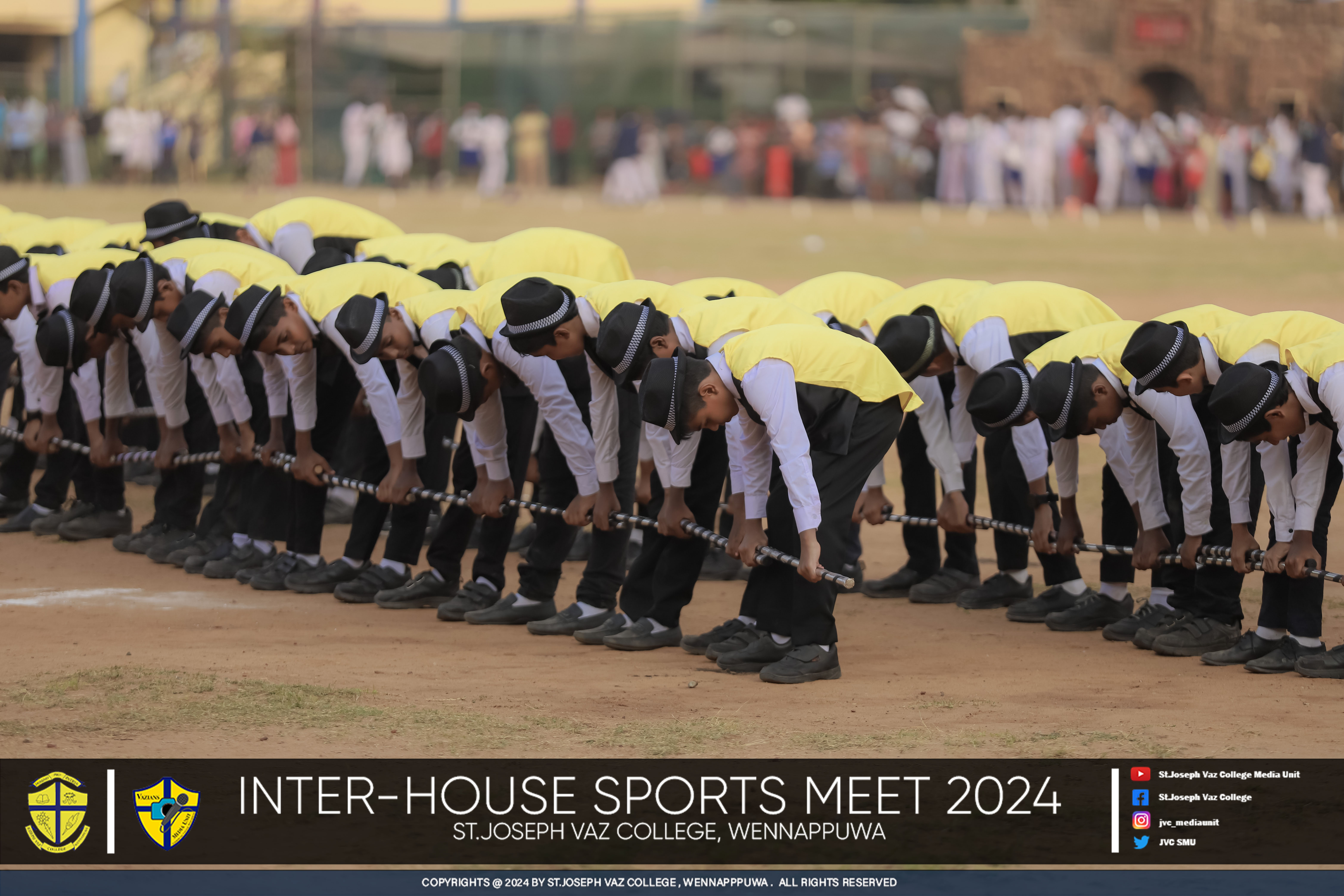 Inter House Sports Meet 2024 - St. Joseph Vaz College - Wennappuwa - Sri Lanka