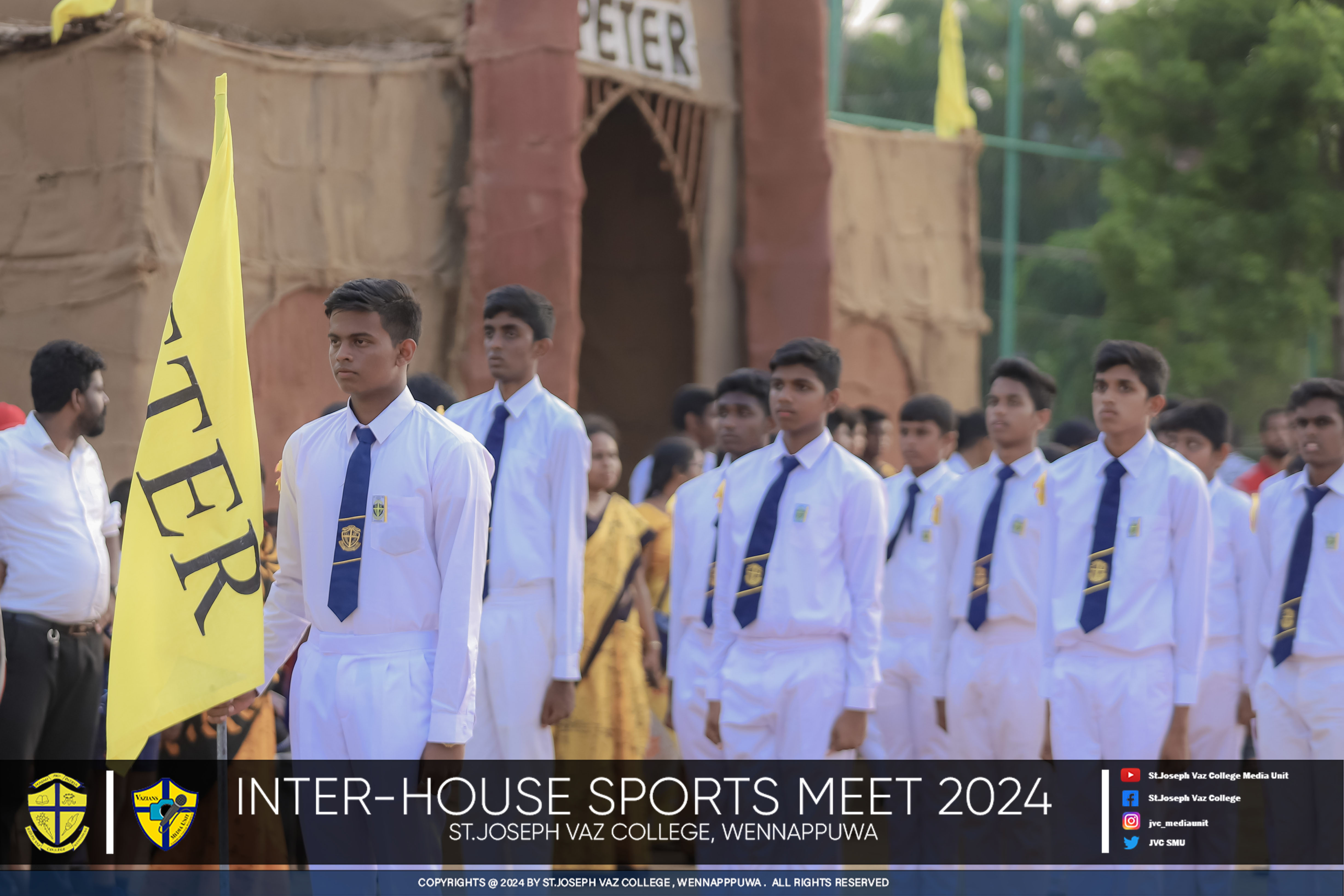 Inter House Sports Meet 2024 - St. Joseph Vaz College - Wennappuwa - Sri Lanka