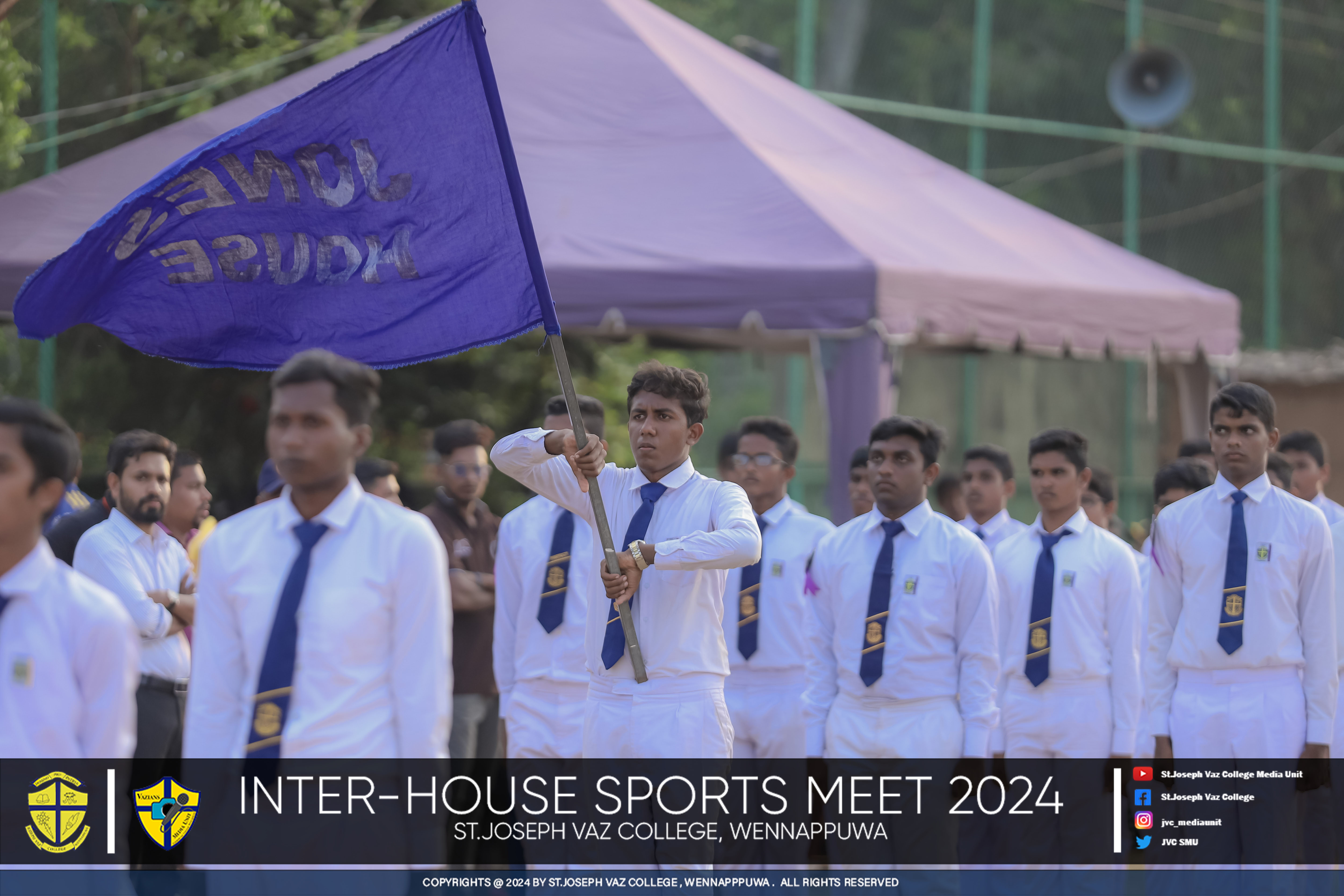 Inter House Sports Meet 2024 - St. Joseph Vaz College - Wennappuwa - Sri Lanka