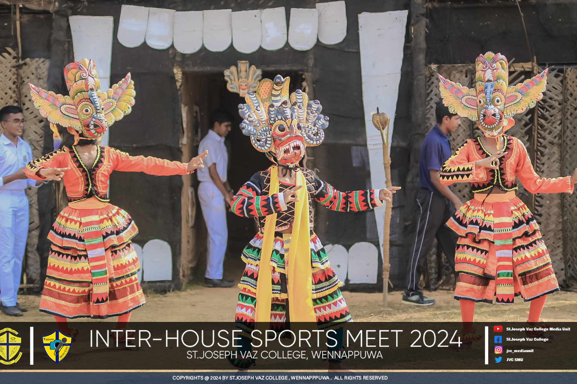 Inter House Sports Meet 2024 - St. Joseph Vaz College - Wennappuwa - Sri Lanka