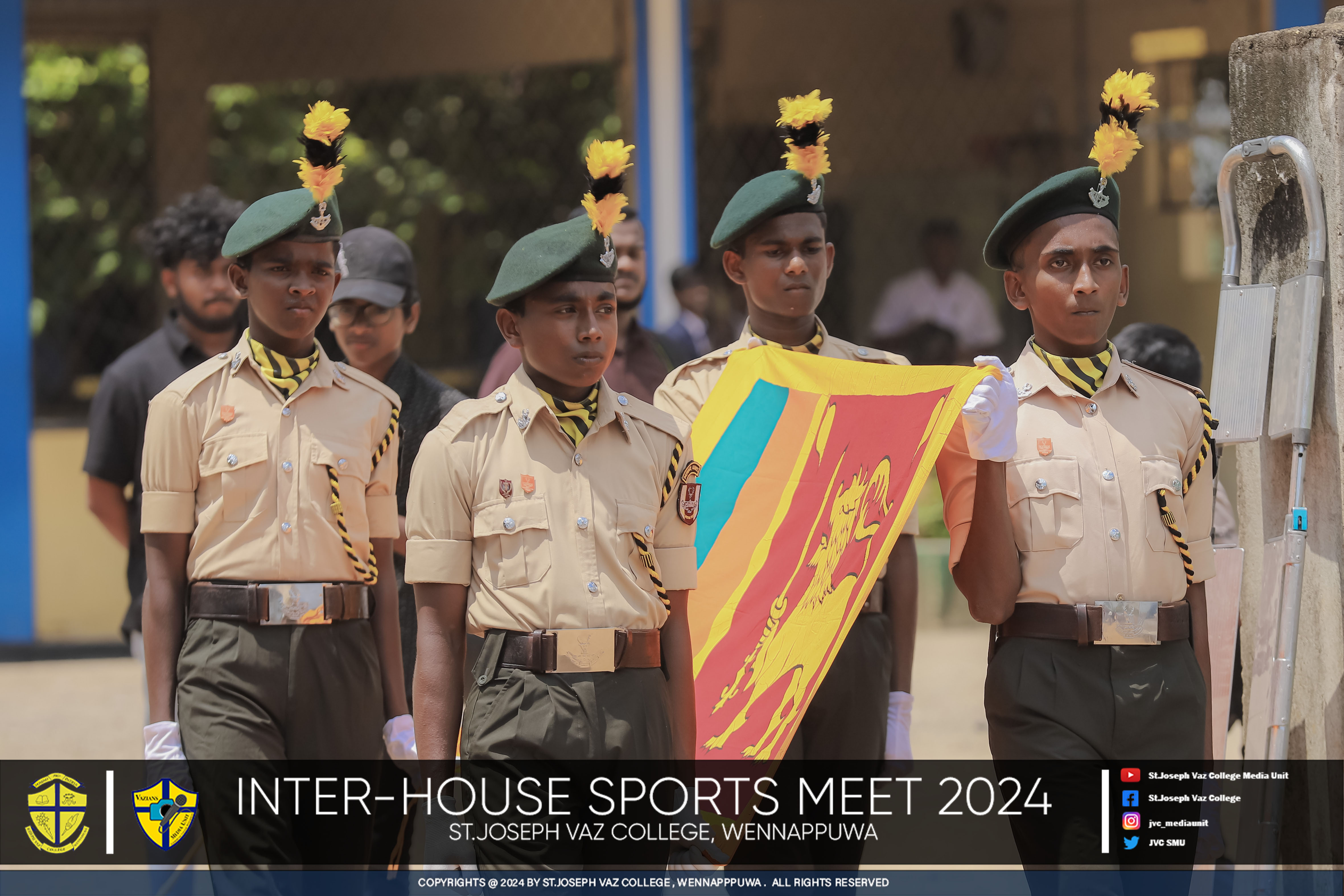 Inter House Sports Meet 2024 - St. Joseph Vaz College - Wennappuwa - Sri Lanka