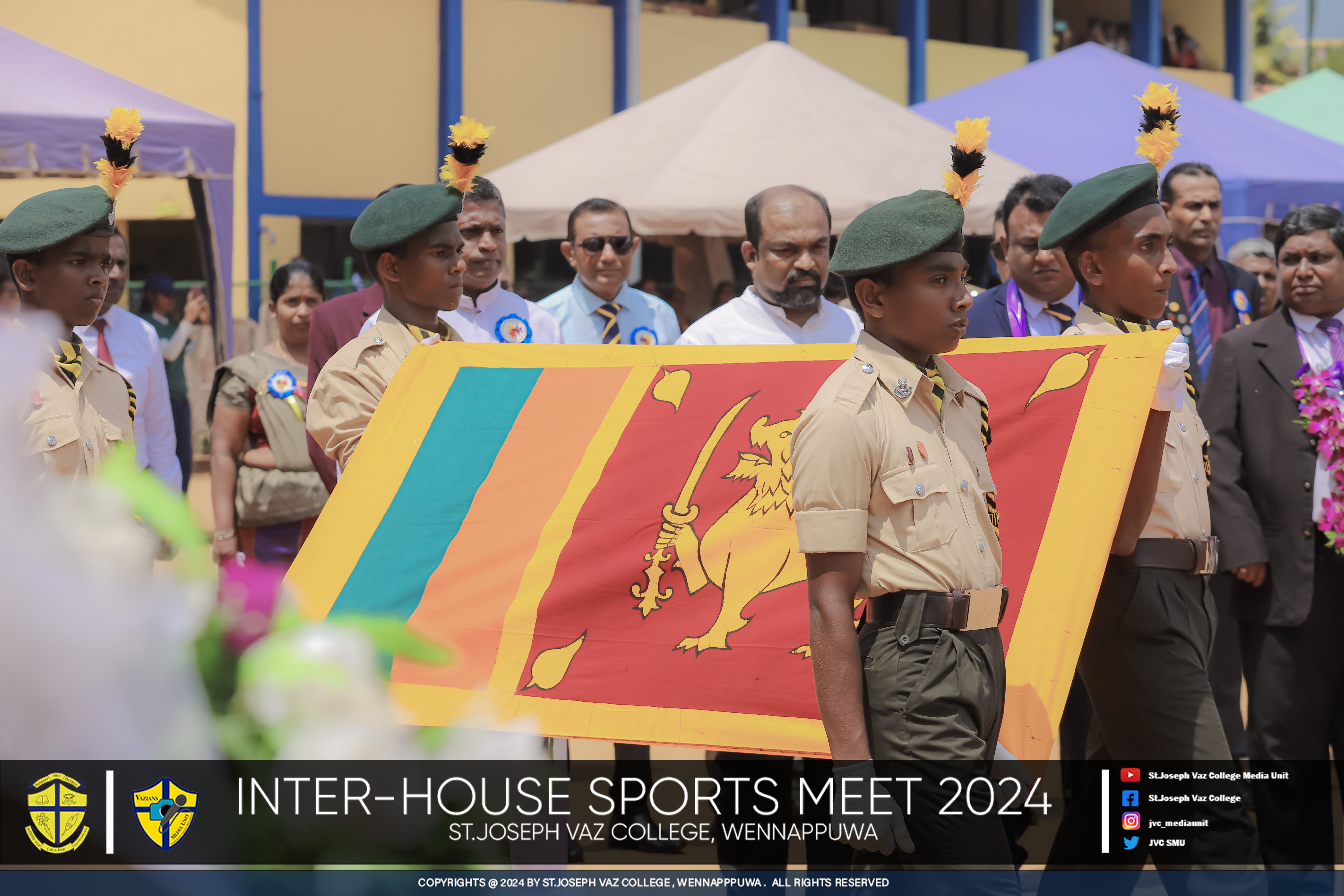 Inter House Sports Meet 2024 - St. Joseph Vaz College - Wennappuwa - Sri Lanka