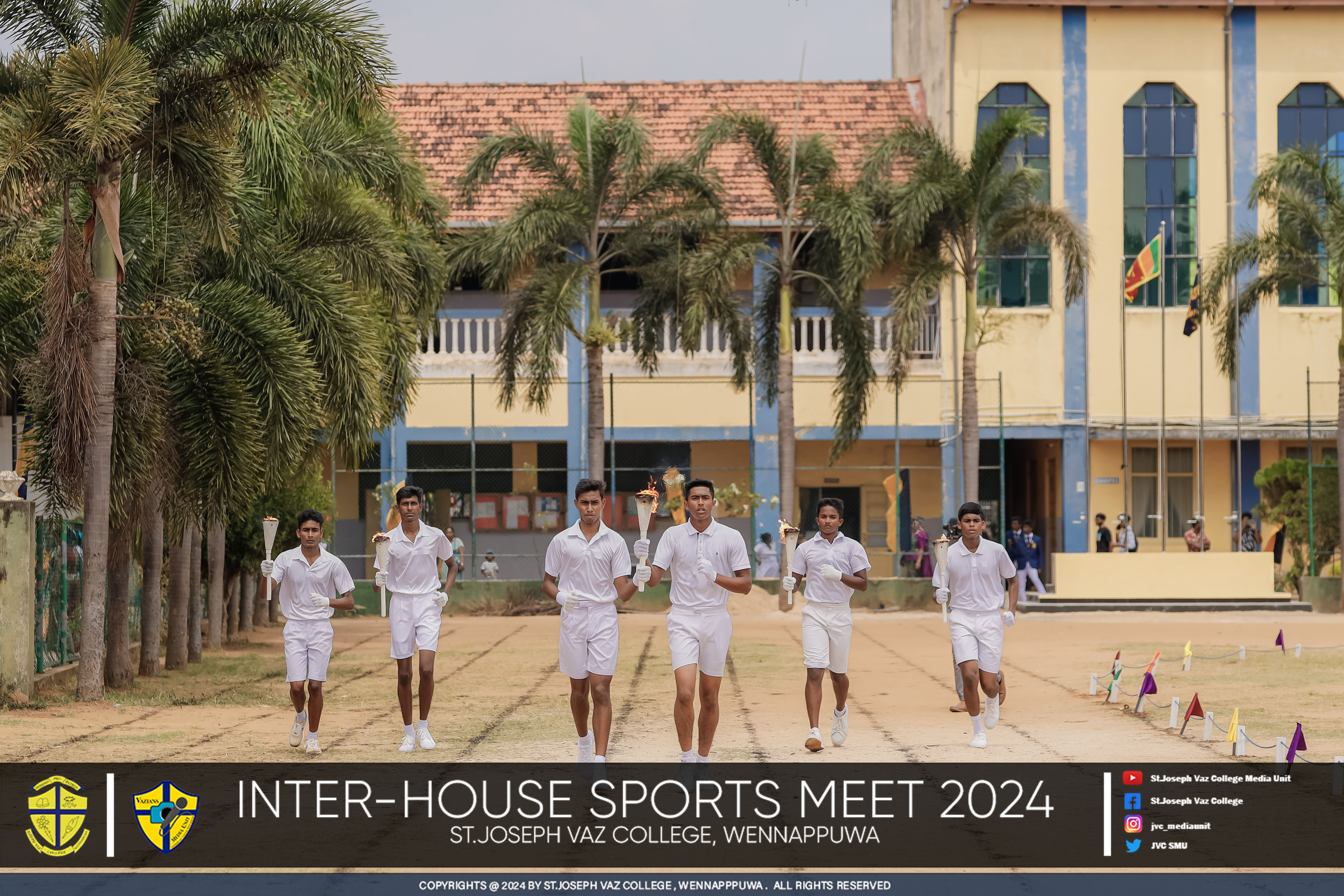 Inter House Sports Meet 2024 - St. Joseph Vaz College - Wennappuwa - Sri Lanka