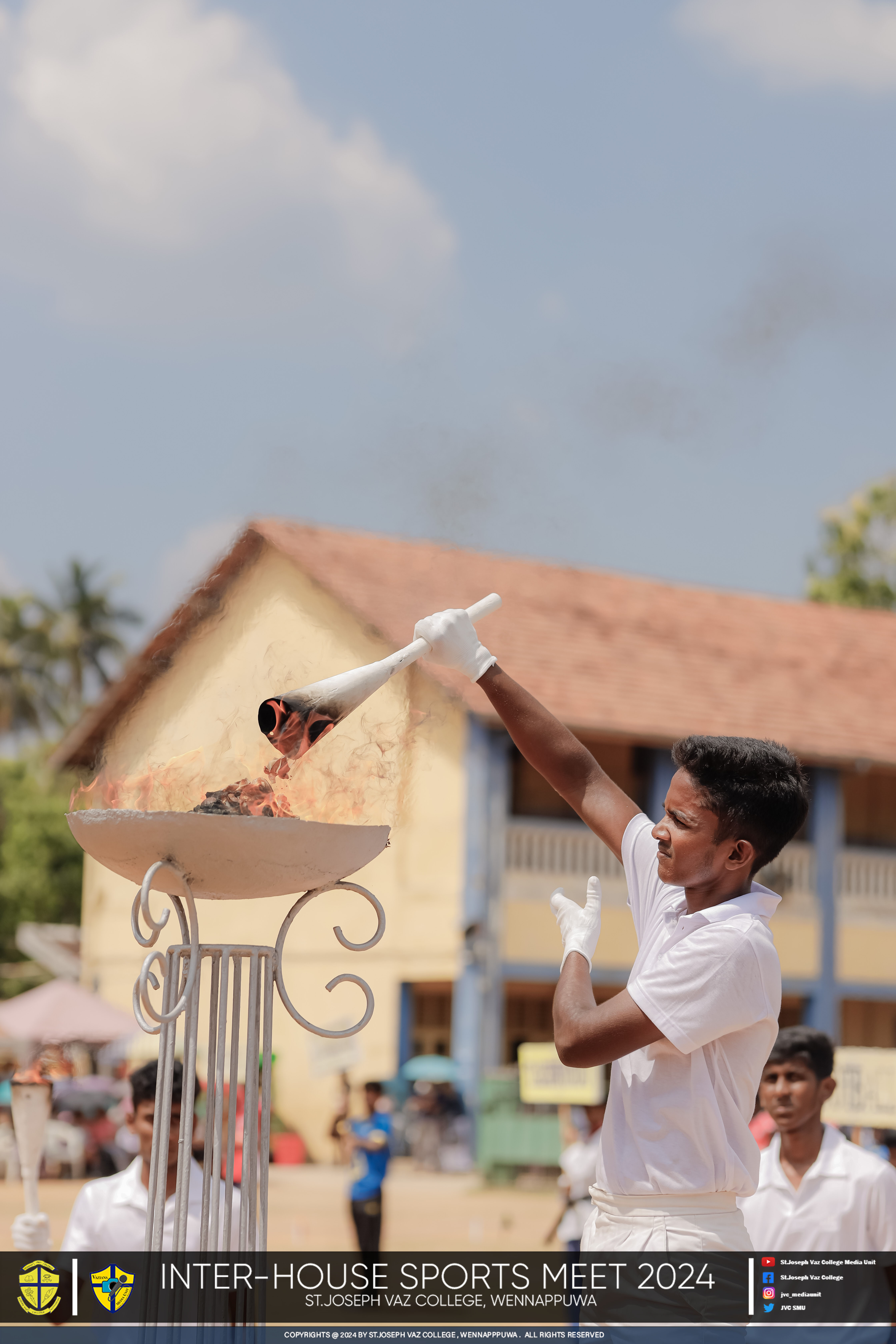 Inter House Sports Meet 2024 - St. Joseph Vaz College - Wennappuwa - Sri Lanka