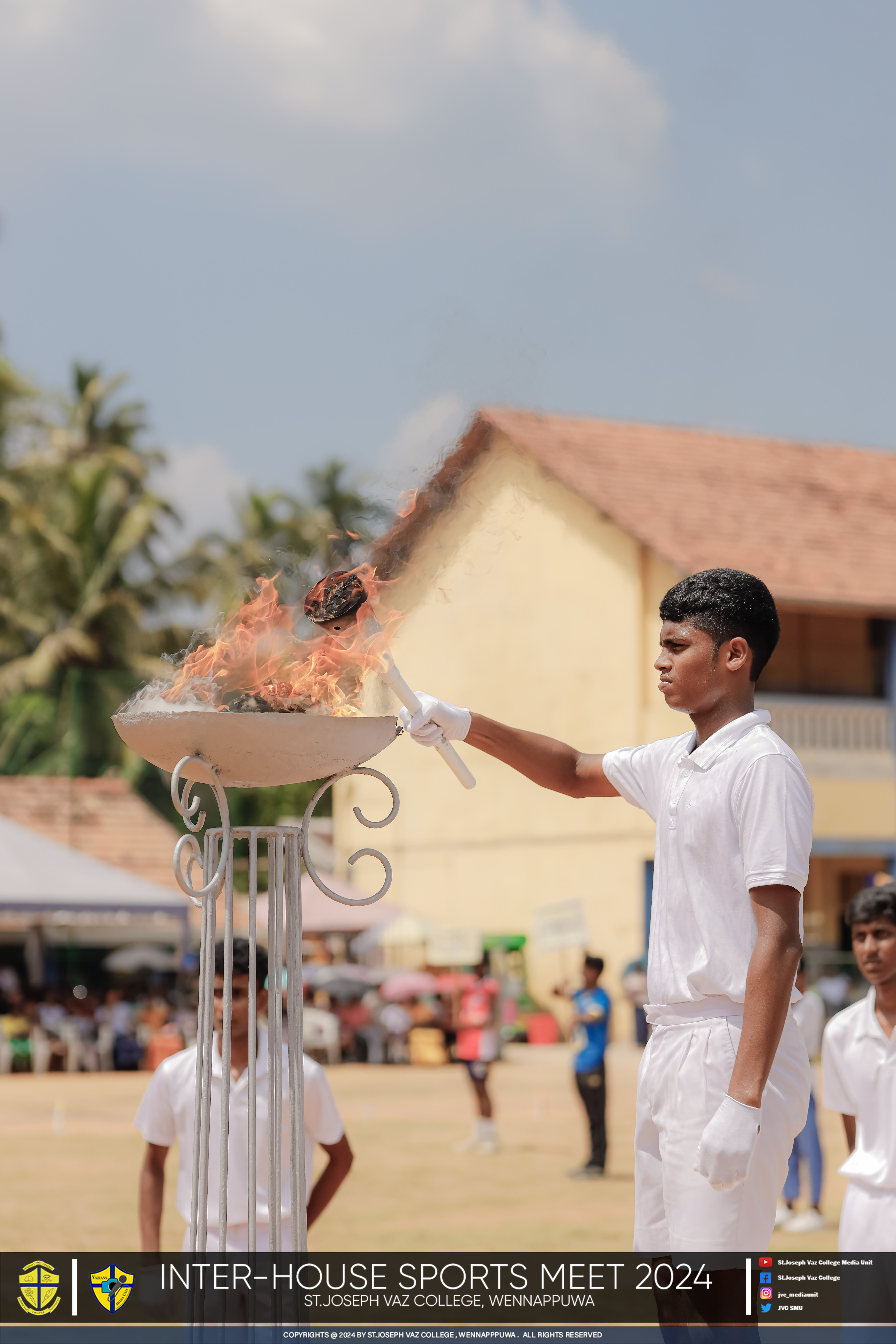 Inter House Sports Meet 2024 - St. Joseph Vaz College - Wennappuwa - Sri Lanka