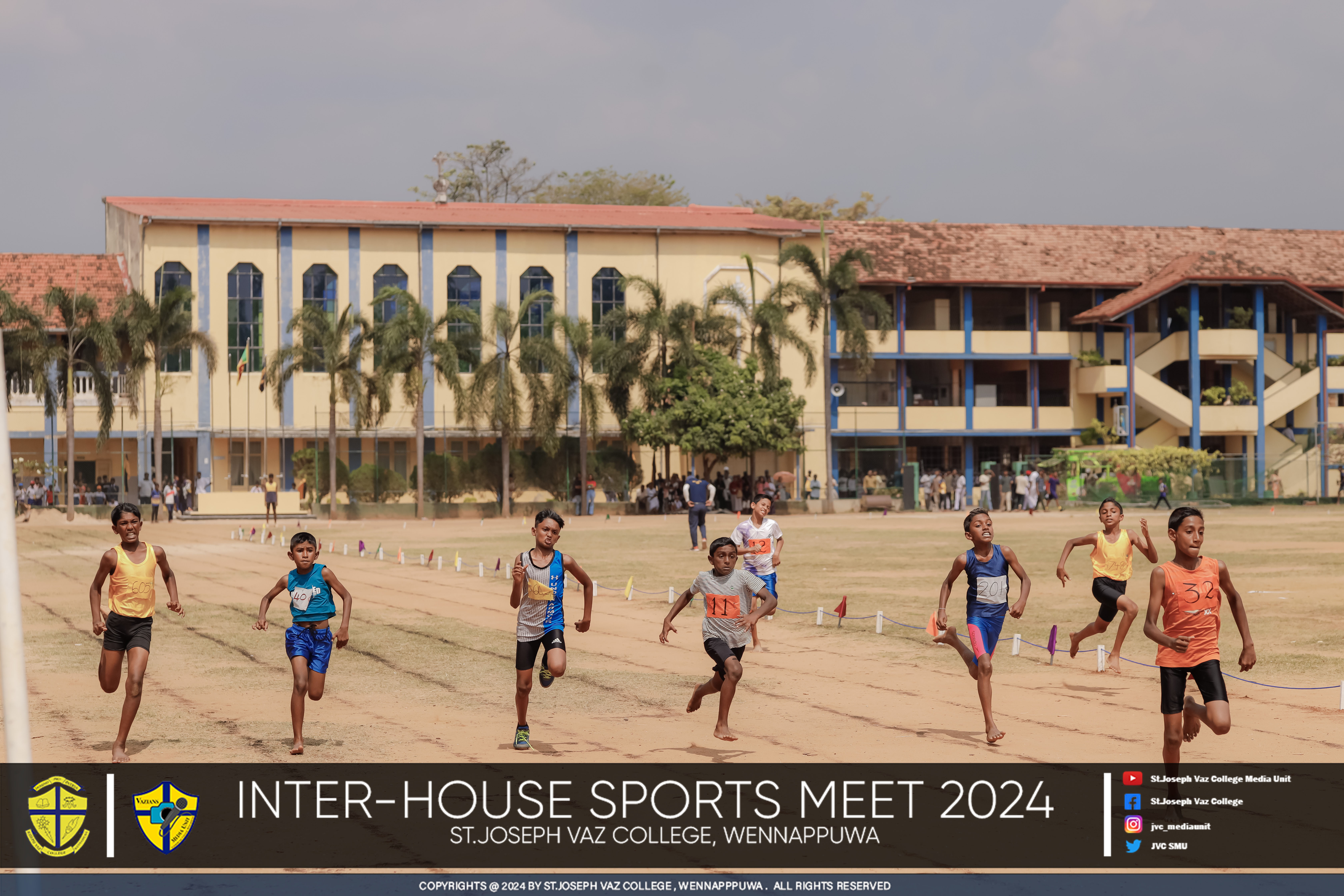 Inter House Sports Meet 2024 - St. Joseph Vaz College - Wennappuwa - Sri Lanka