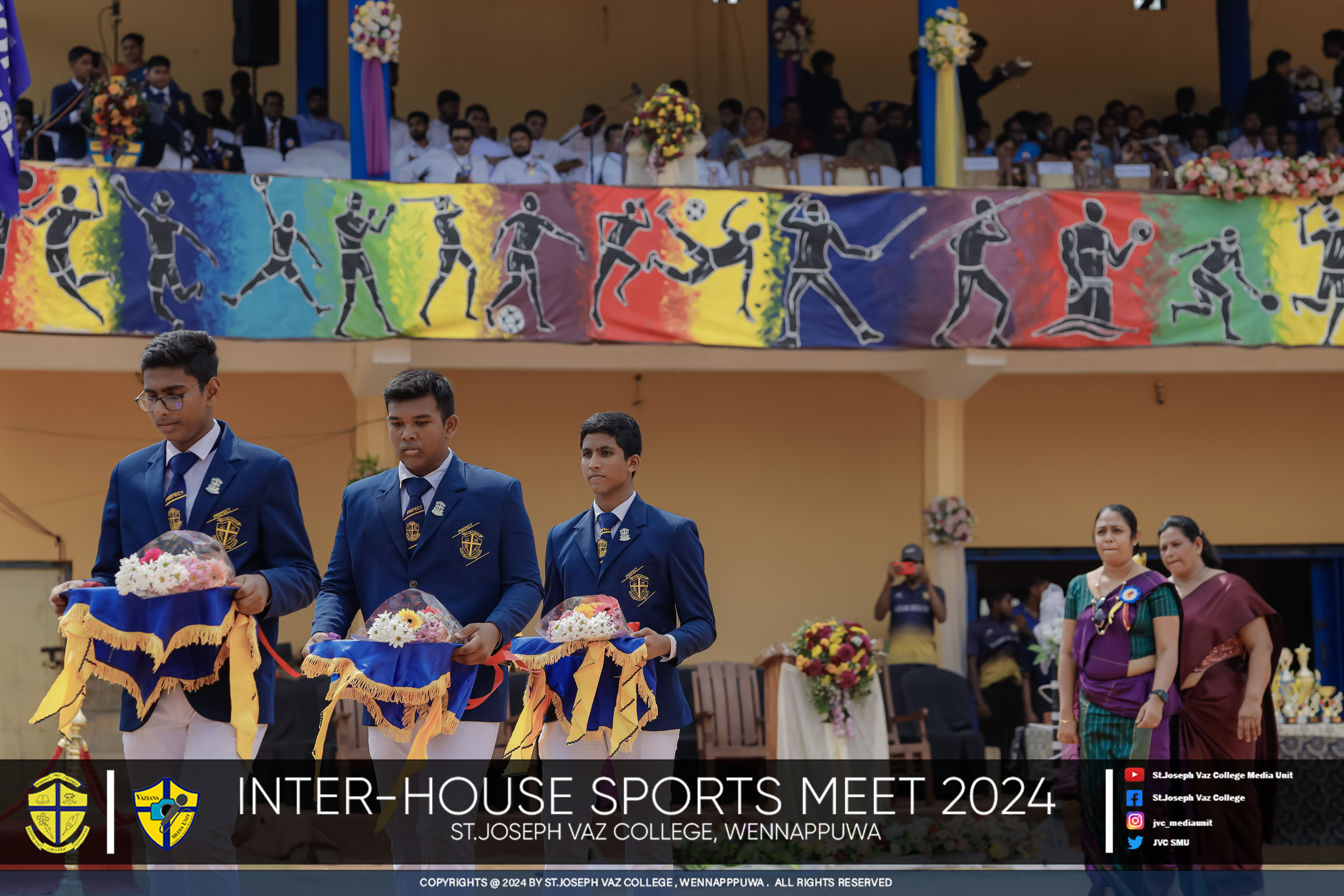 Inter House Sports Meet 2024 - St. Joseph Vaz College - Wennappuwa - Sri Lanka