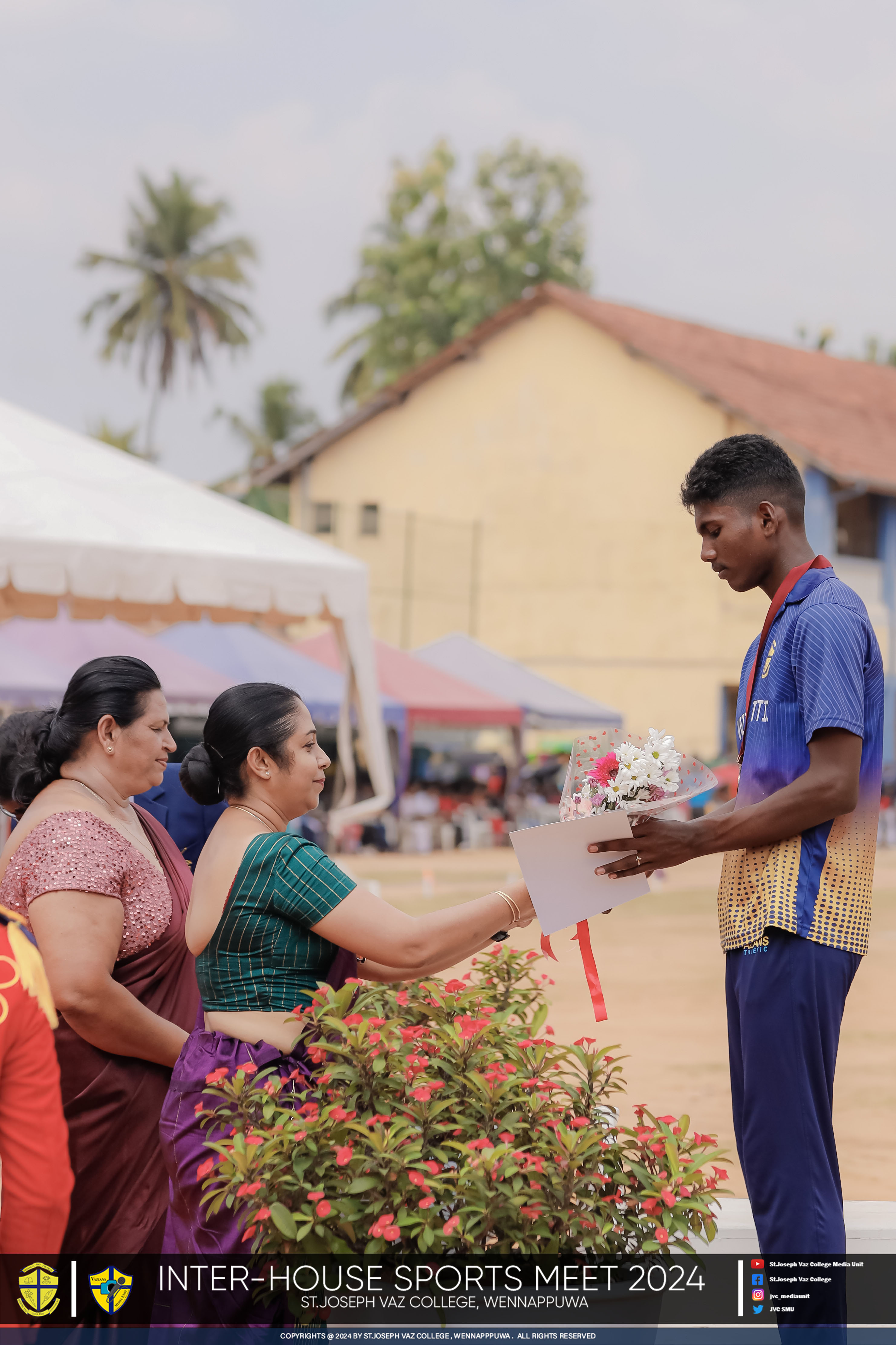 Inter House Sports Meet 2024 - St. Joseph Vaz College - Wennappuwa - Sri Lanka