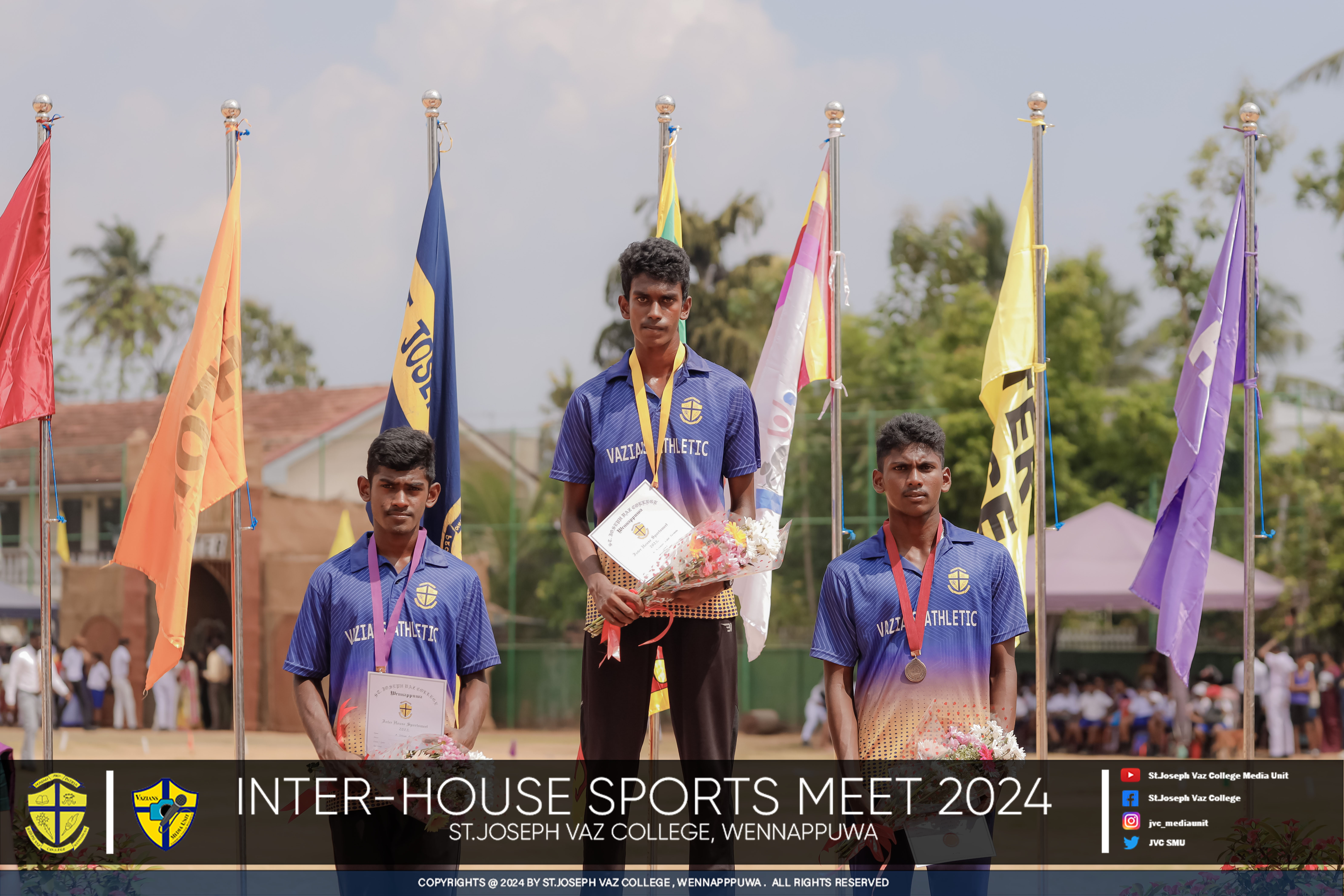 Inter House Sports Meet 2024 - St. Joseph Vaz College - Wennappuwa - Sri Lanka