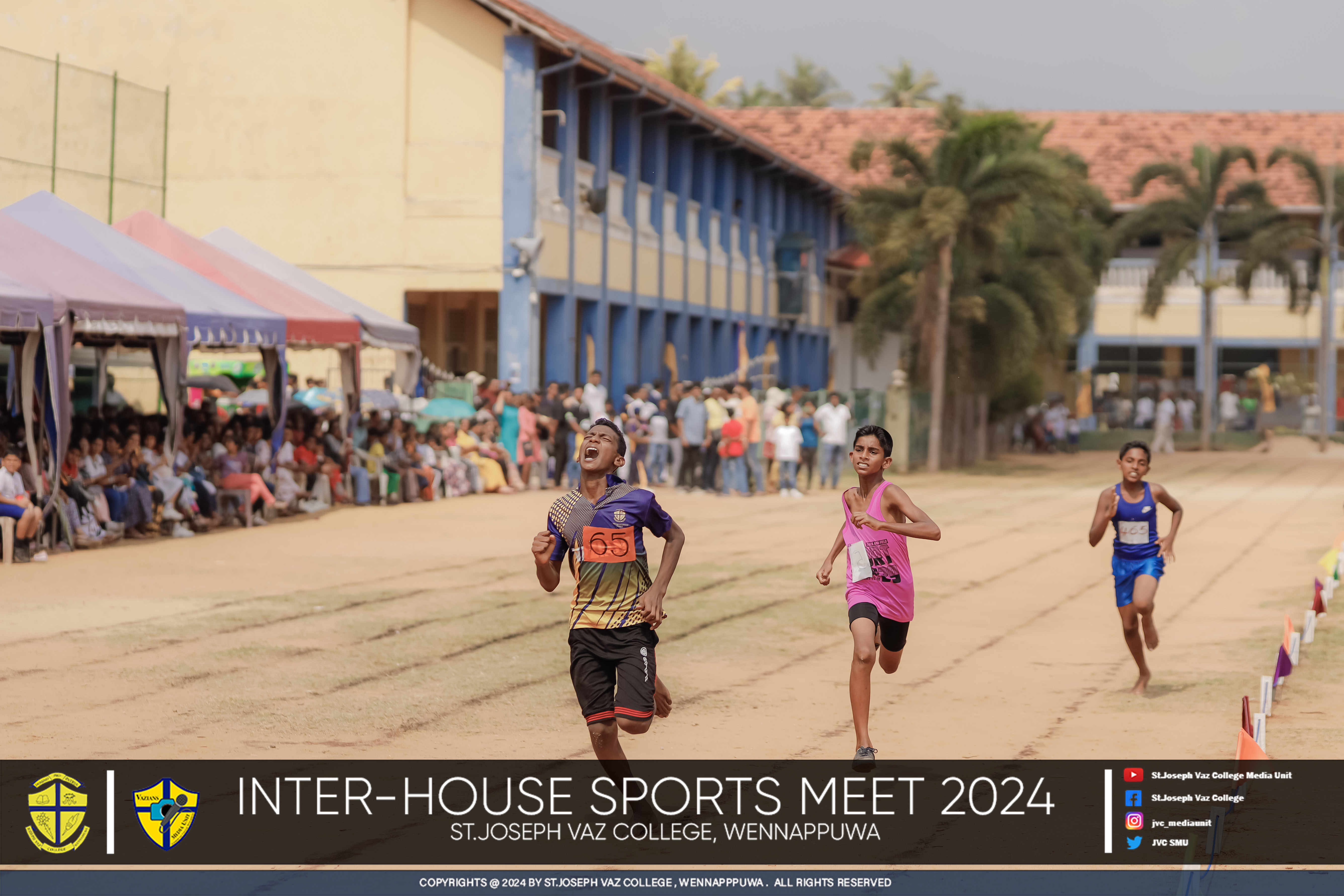 Inter House Sports Meet 2024 - St. Joseph Vaz College - Wennappuwa - Sri Lanka