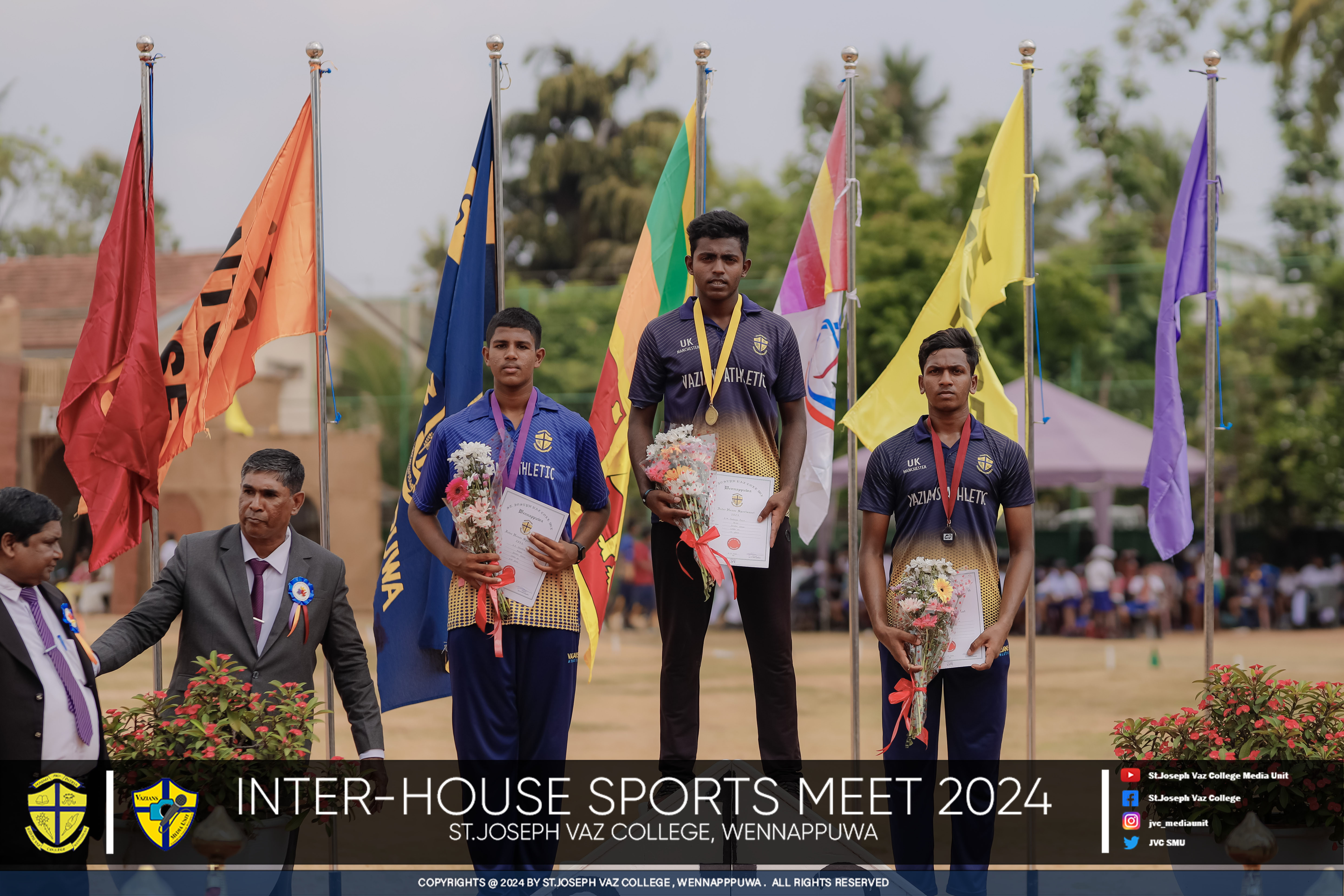 Inter House Sports Meet 2024 - St. Joseph Vaz College - Wennappuwa - Sri Lanka