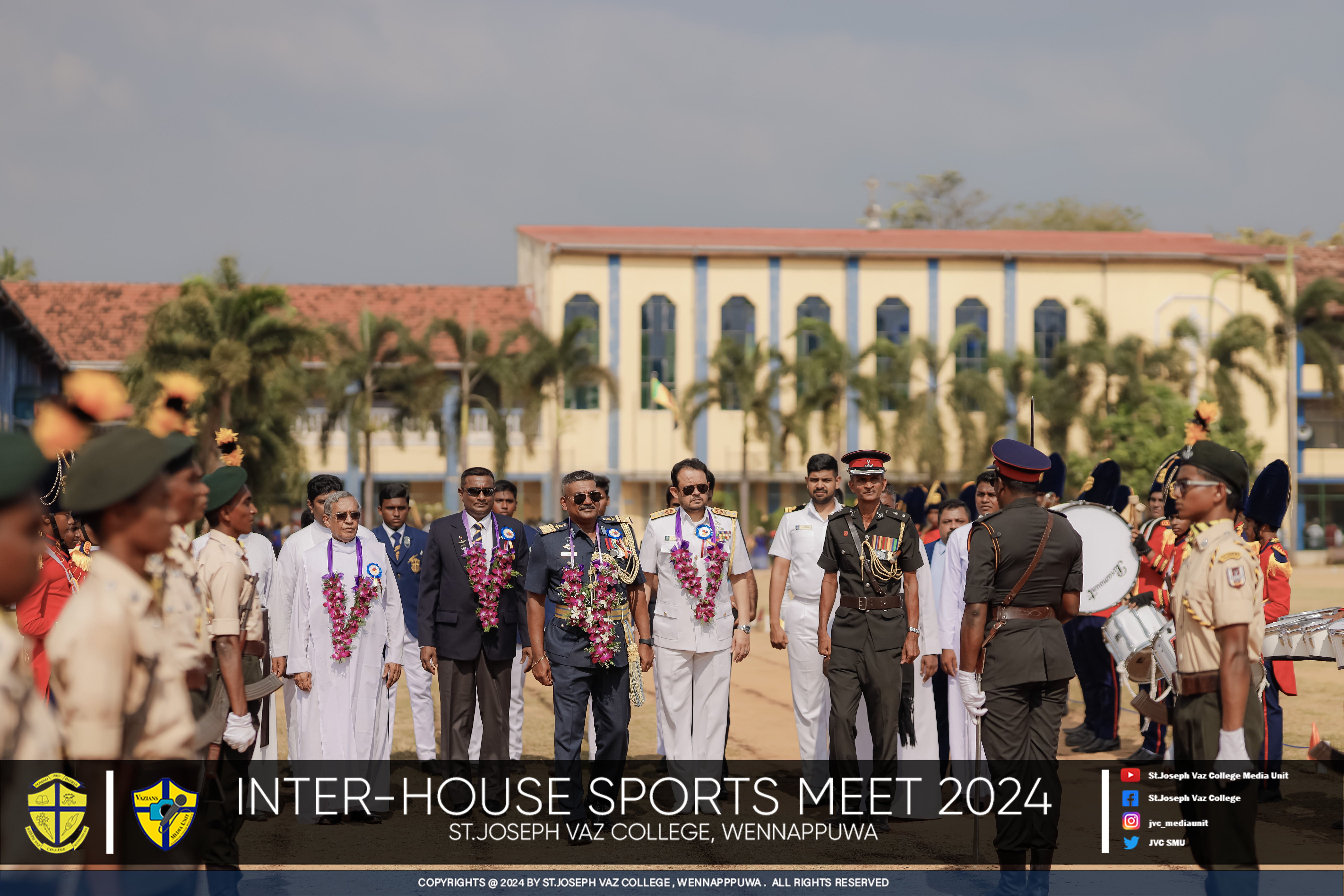 Inter House Sports Meet 2024 - St. Joseph Vaz College - Wennappuwa - Sri Lanka