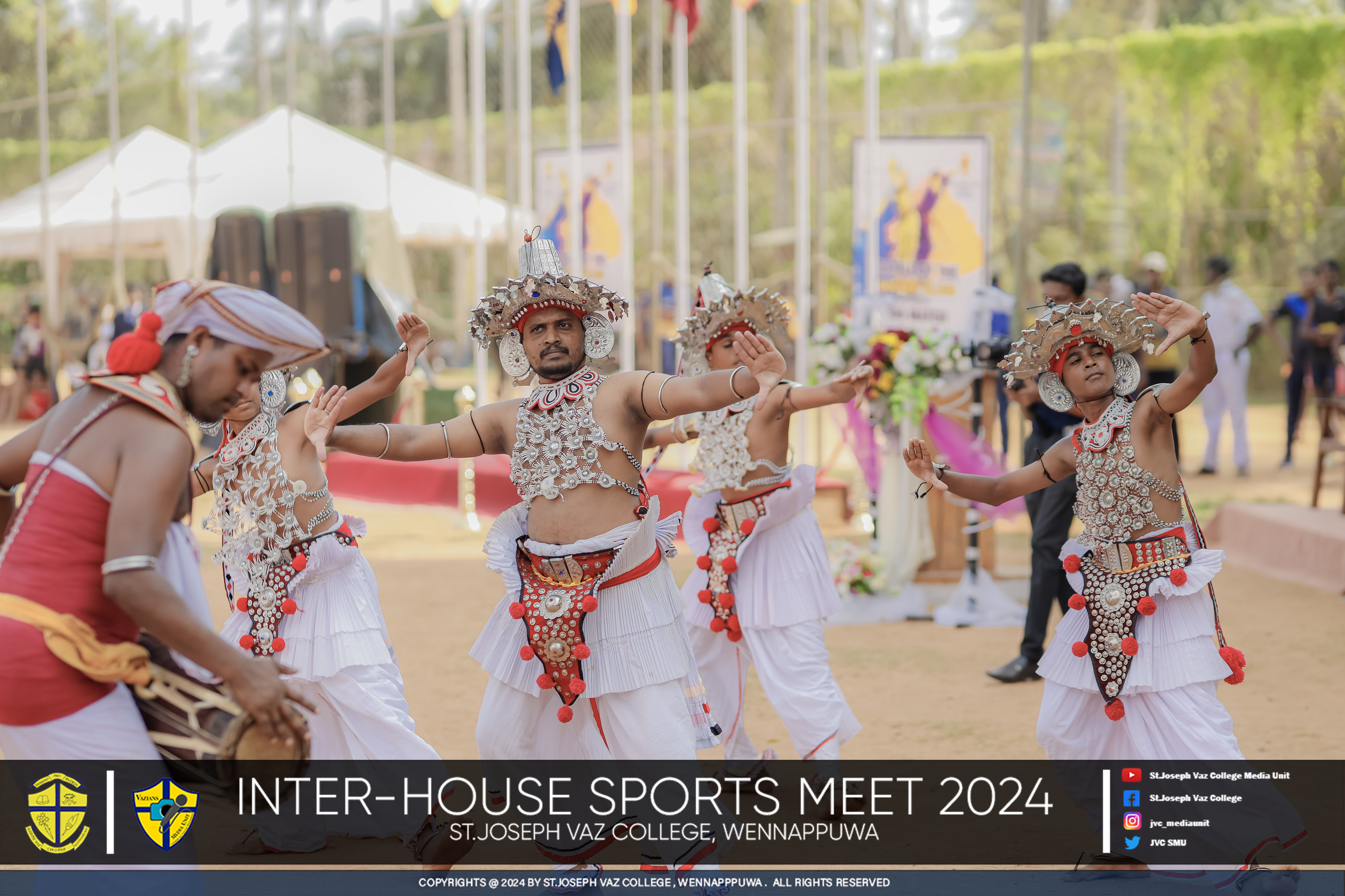 Inter House Sports Meet 2024 - St. Joseph Vaz College - Wennappuwa - Sri Lanka