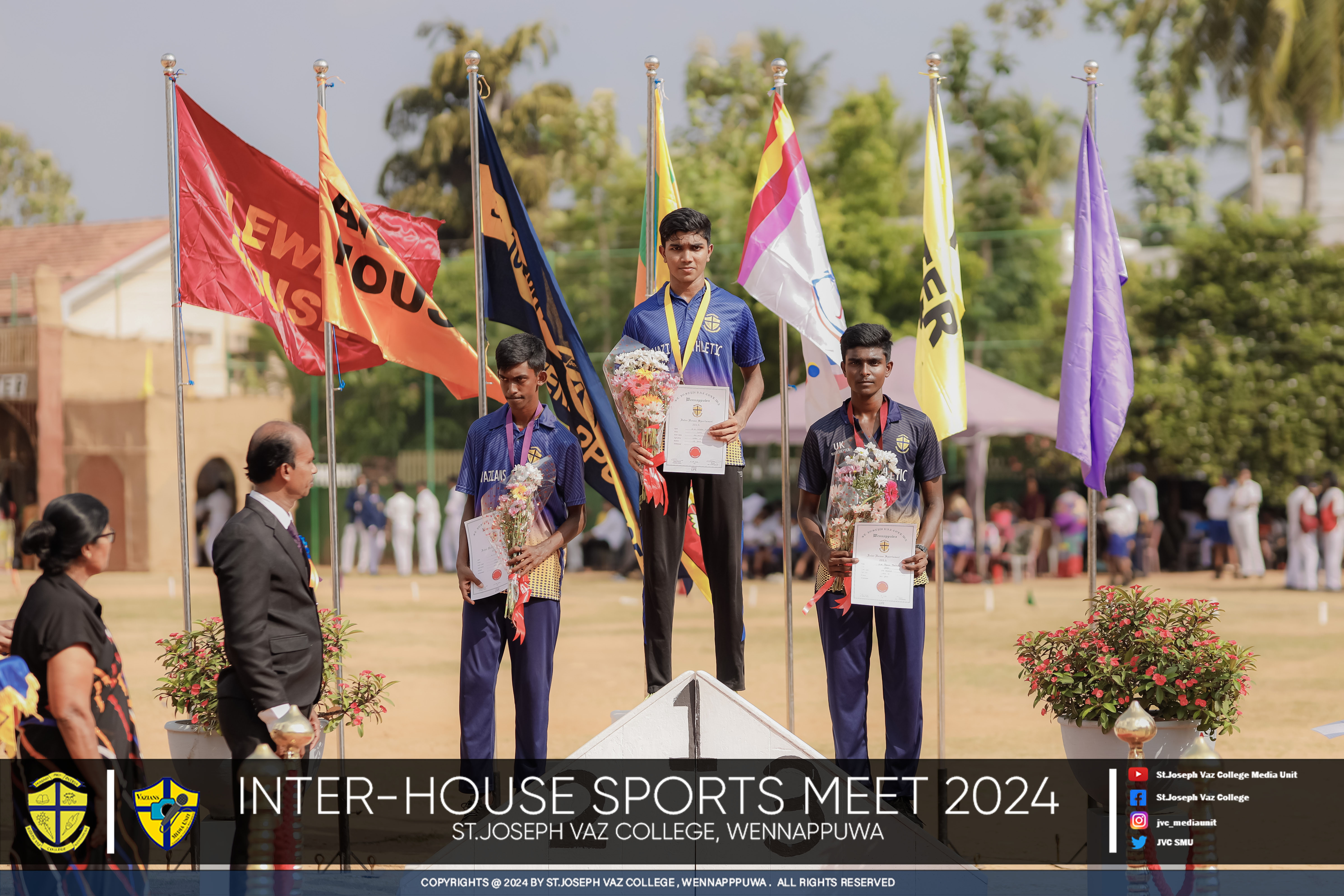 Inter House Sports Meet 2024 - St. Joseph Vaz College - Wennappuwa - Sri Lanka