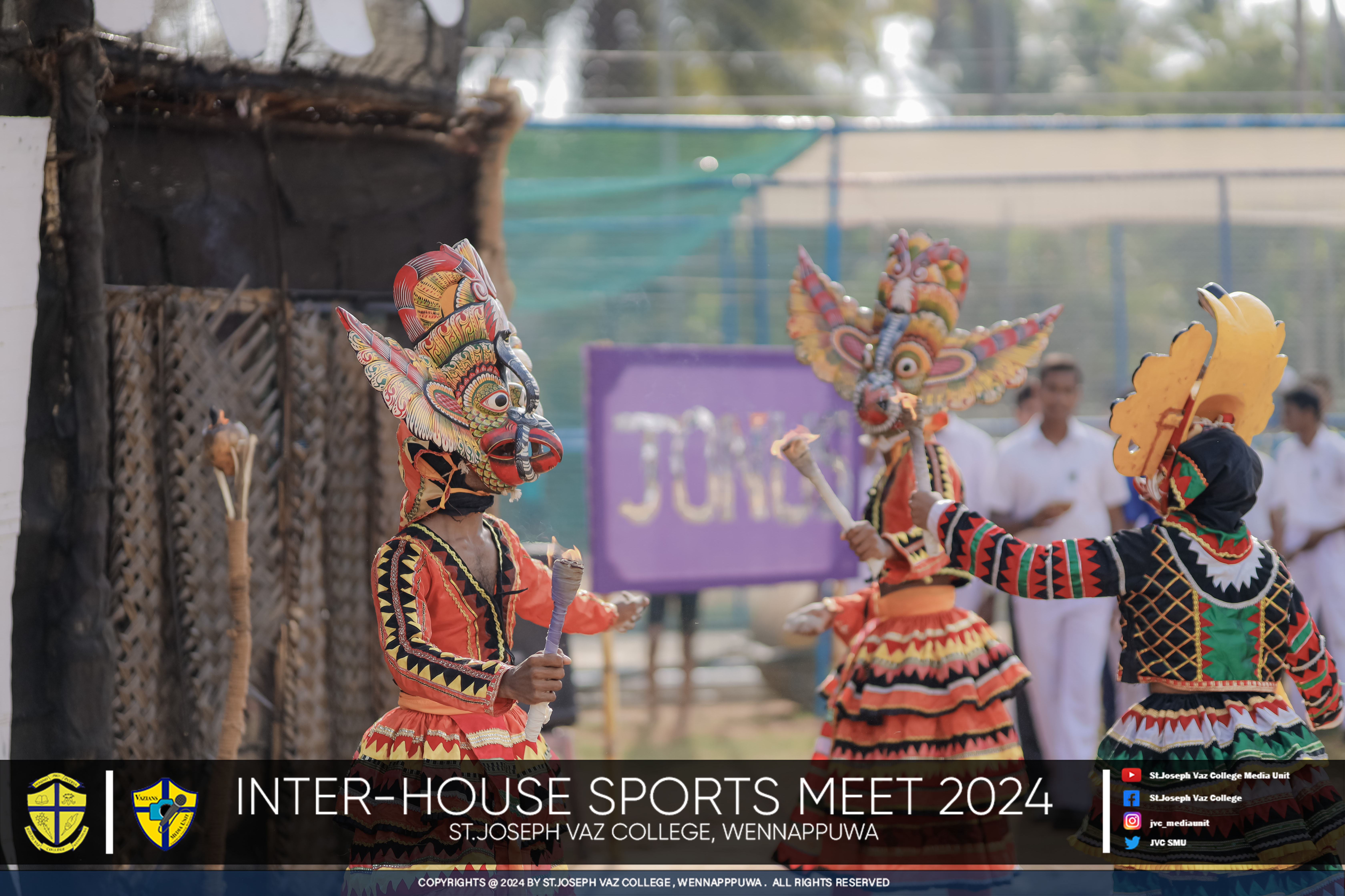 Inter House Sports Meet 2024 - St. Joseph Vaz College - Wennappuwa - Sri Lanka