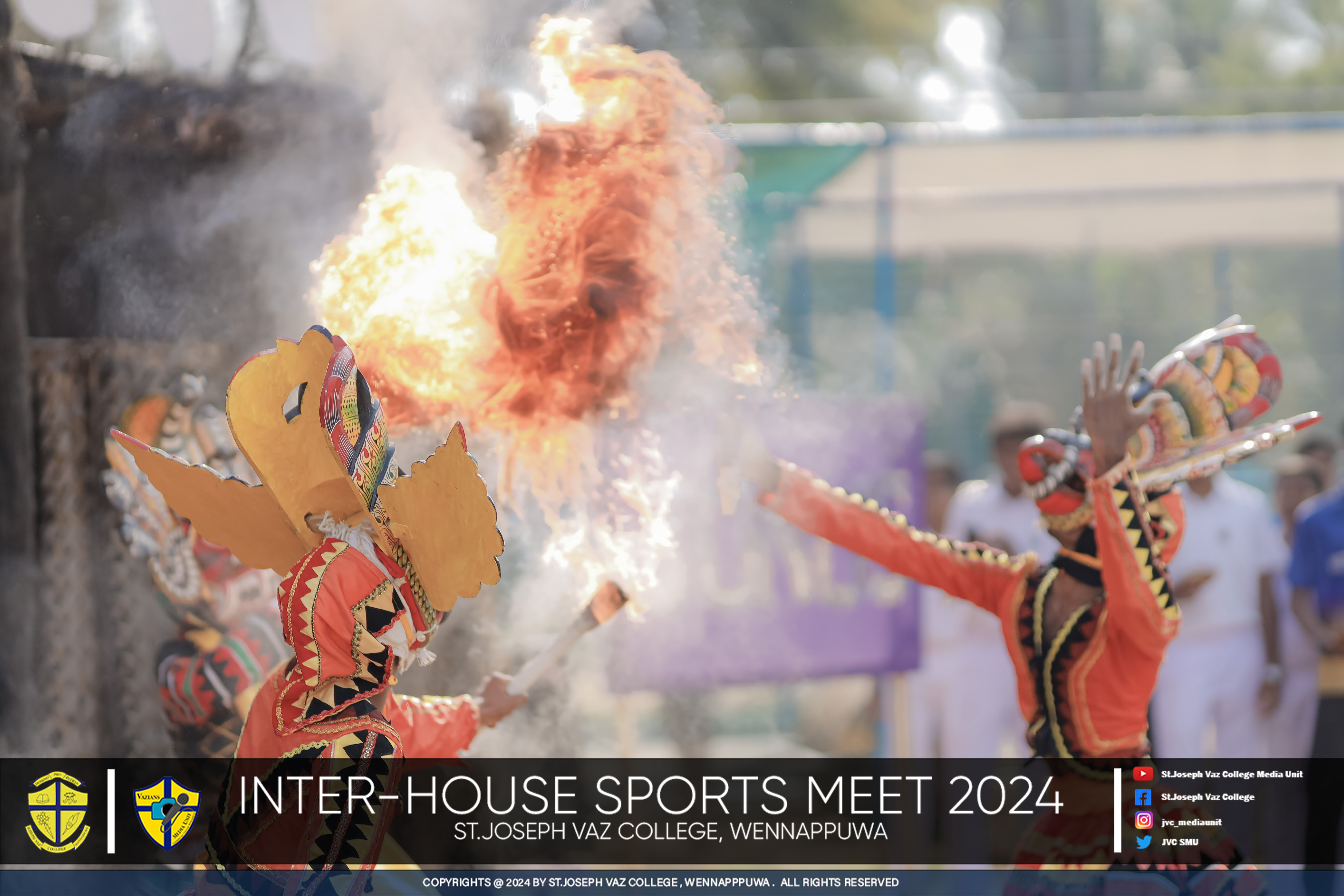 Inter House Sports Meet 2024 - St. Joseph Vaz College - Wennappuwa - Sri Lanka