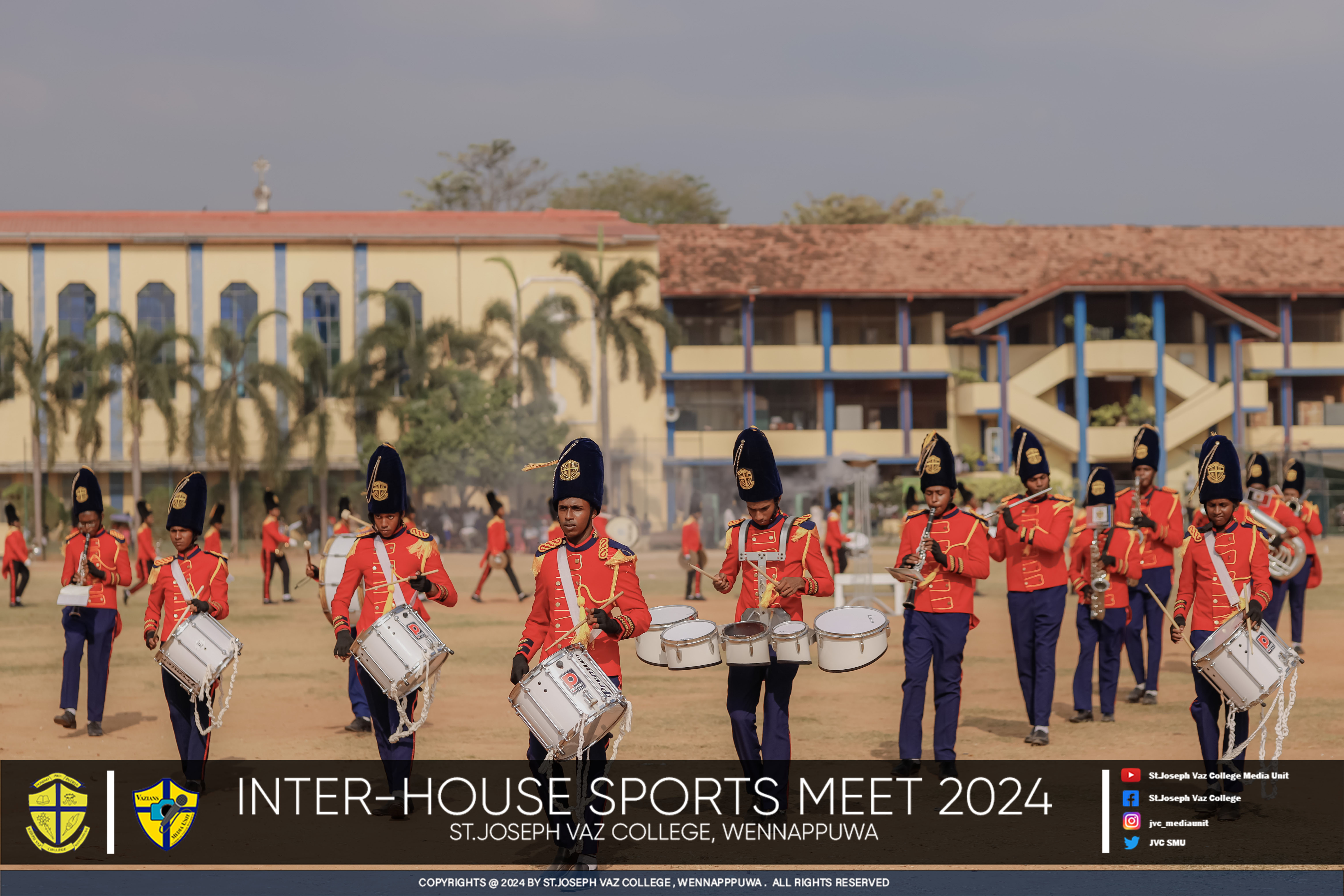 Inter House Sports Meet 2024 - St. Joseph Vaz College - Wennappuwa - Sri Lanka