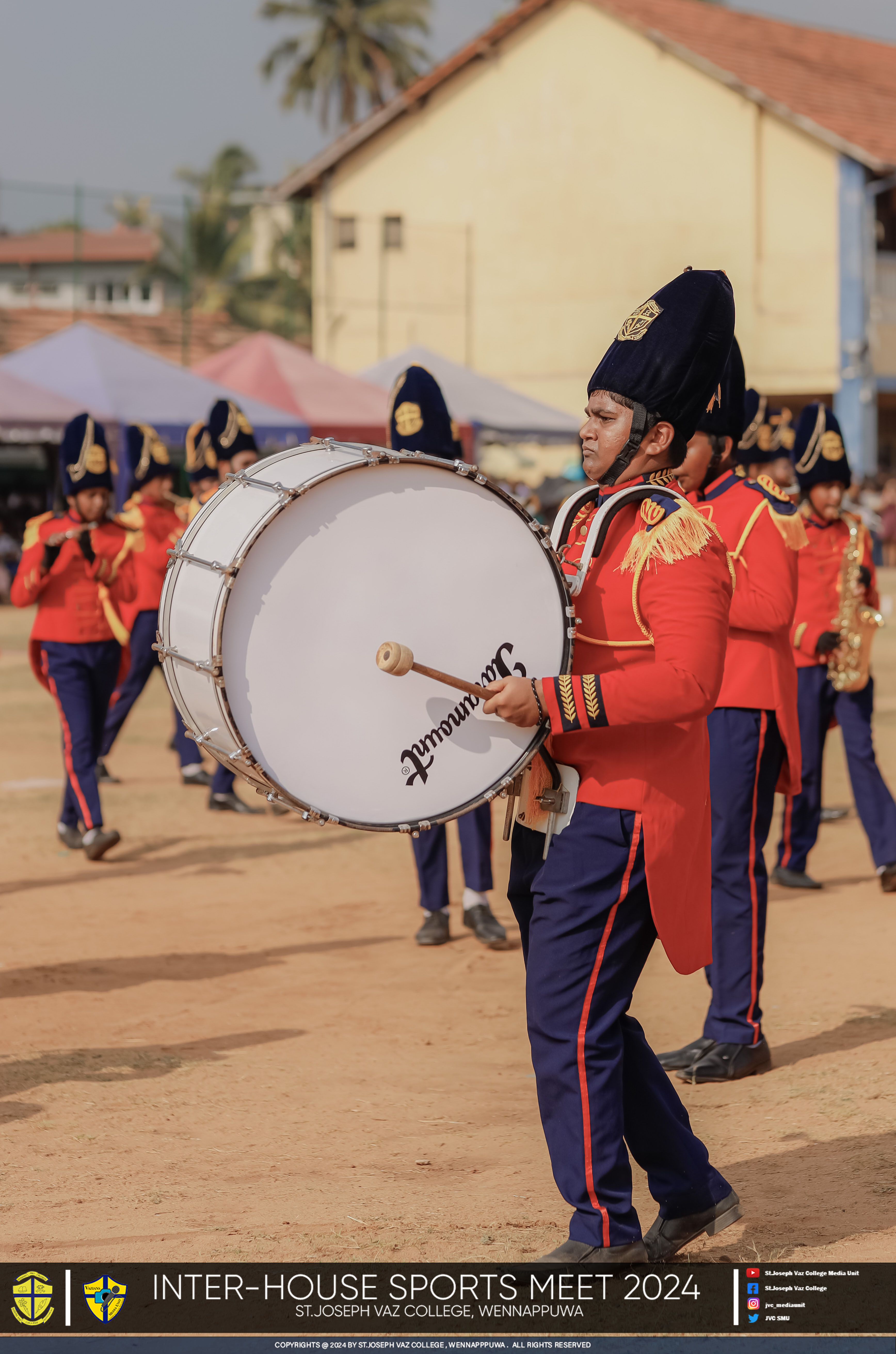 Inter House Sports Meet 2024 - St. Joseph Vaz College - Wennappuwa - Sri Lanka