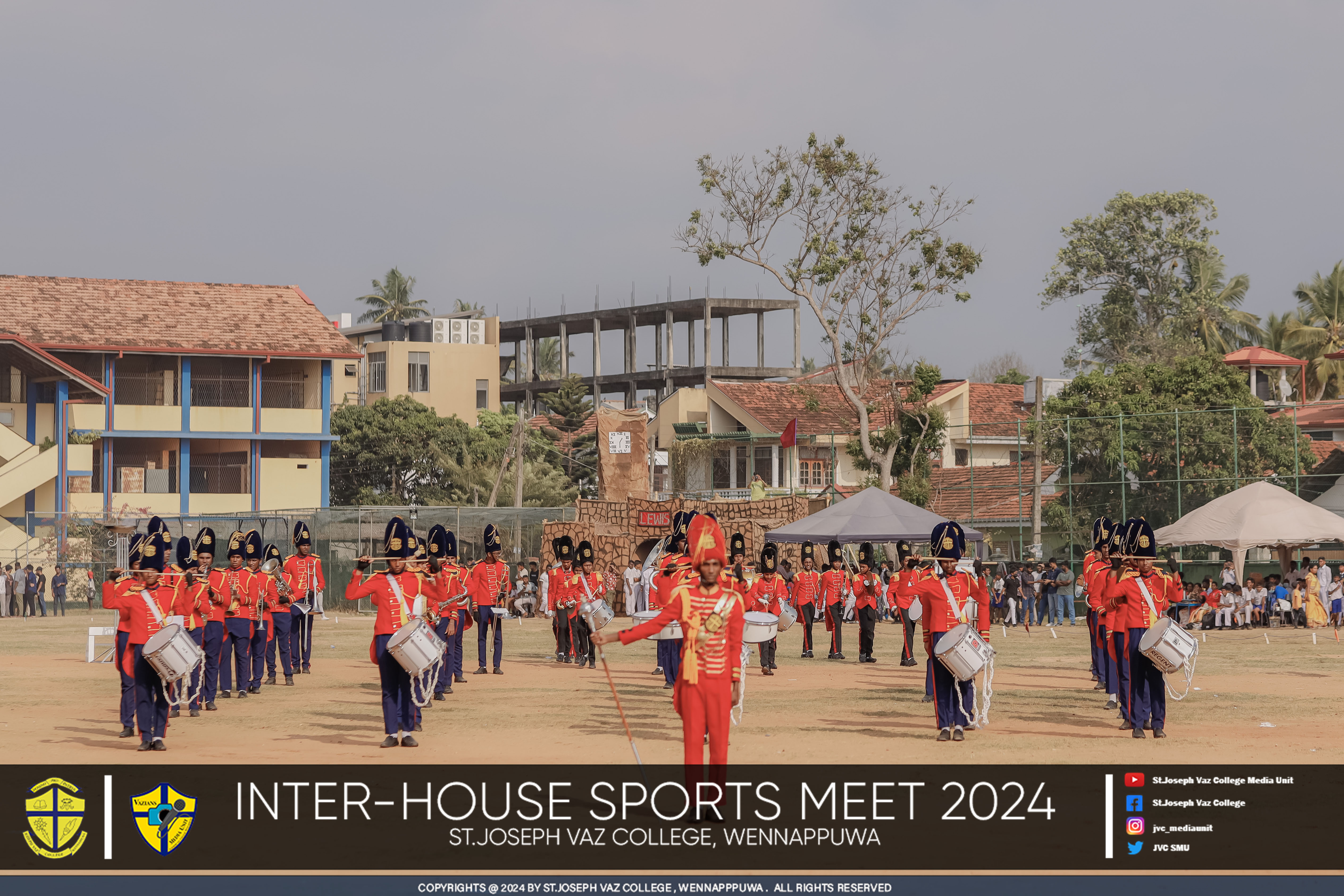 Inter House Sports Meet 2024 - St. Joseph Vaz College - Wennappuwa - Sri Lanka