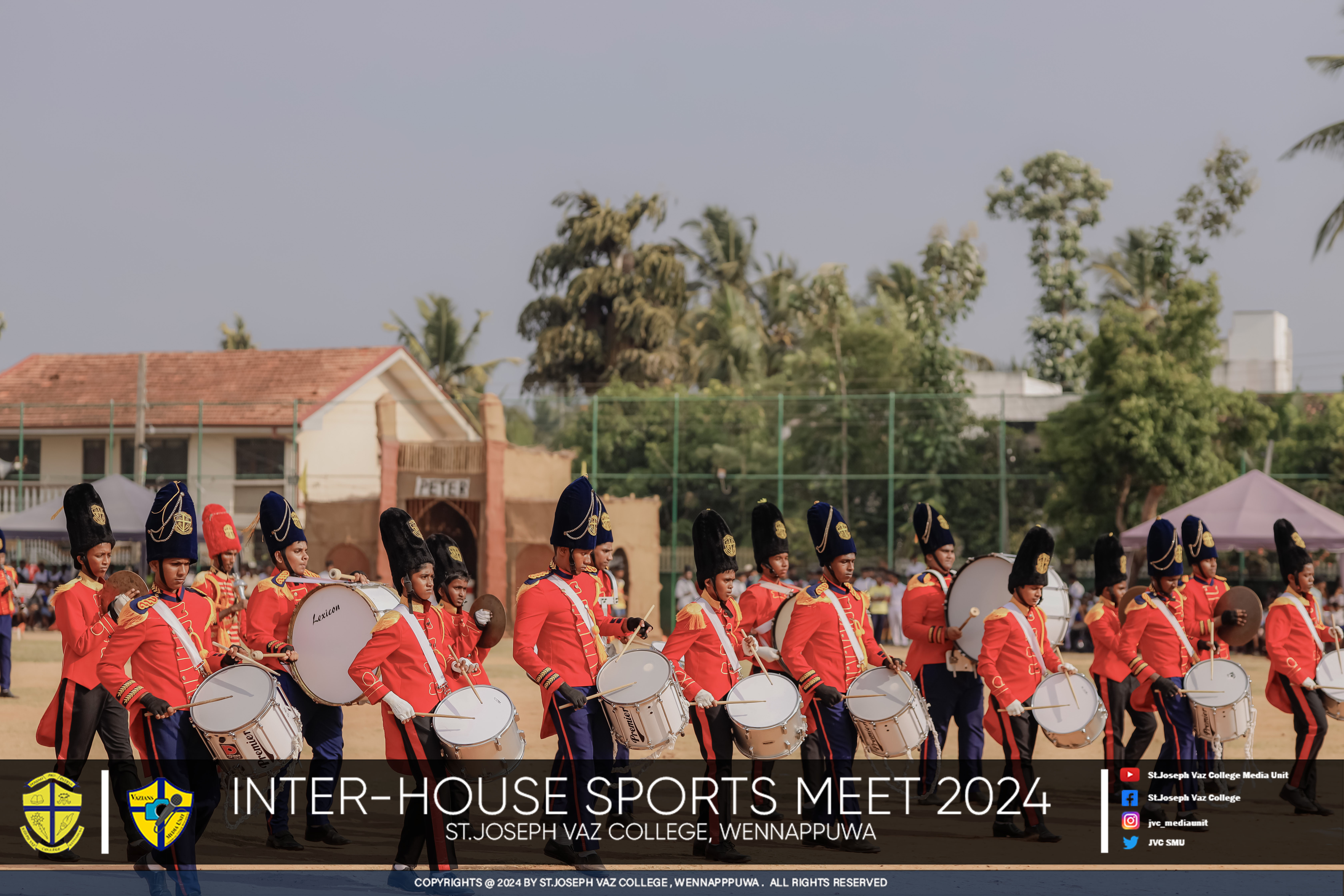 Inter House Sports Meet 2024 - St. Joseph Vaz College - Wennappuwa - Sri Lanka