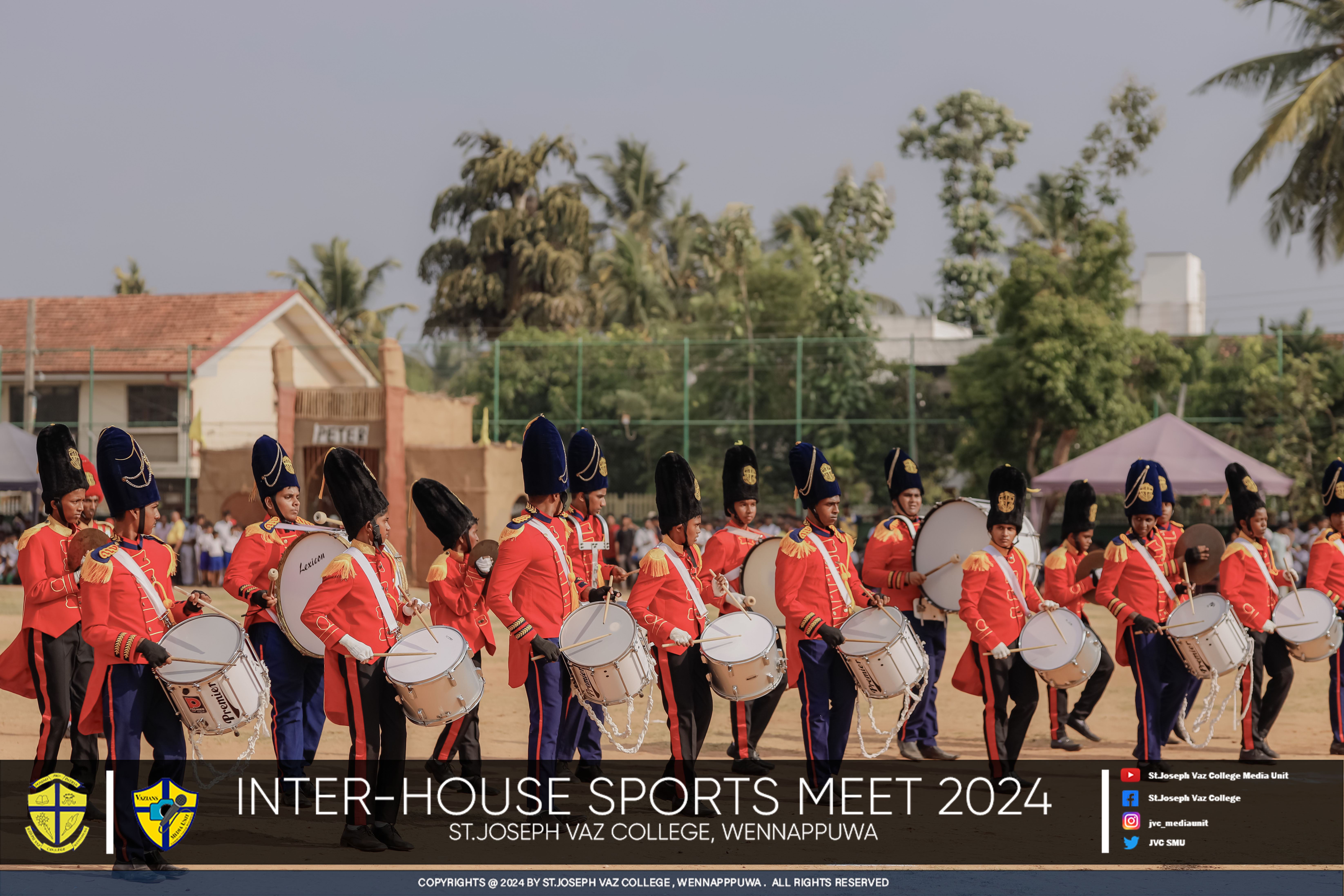 Inter House Sports Meet 2024 - St. Joseph Vaz College - Wennappuwa - Sri Lanka