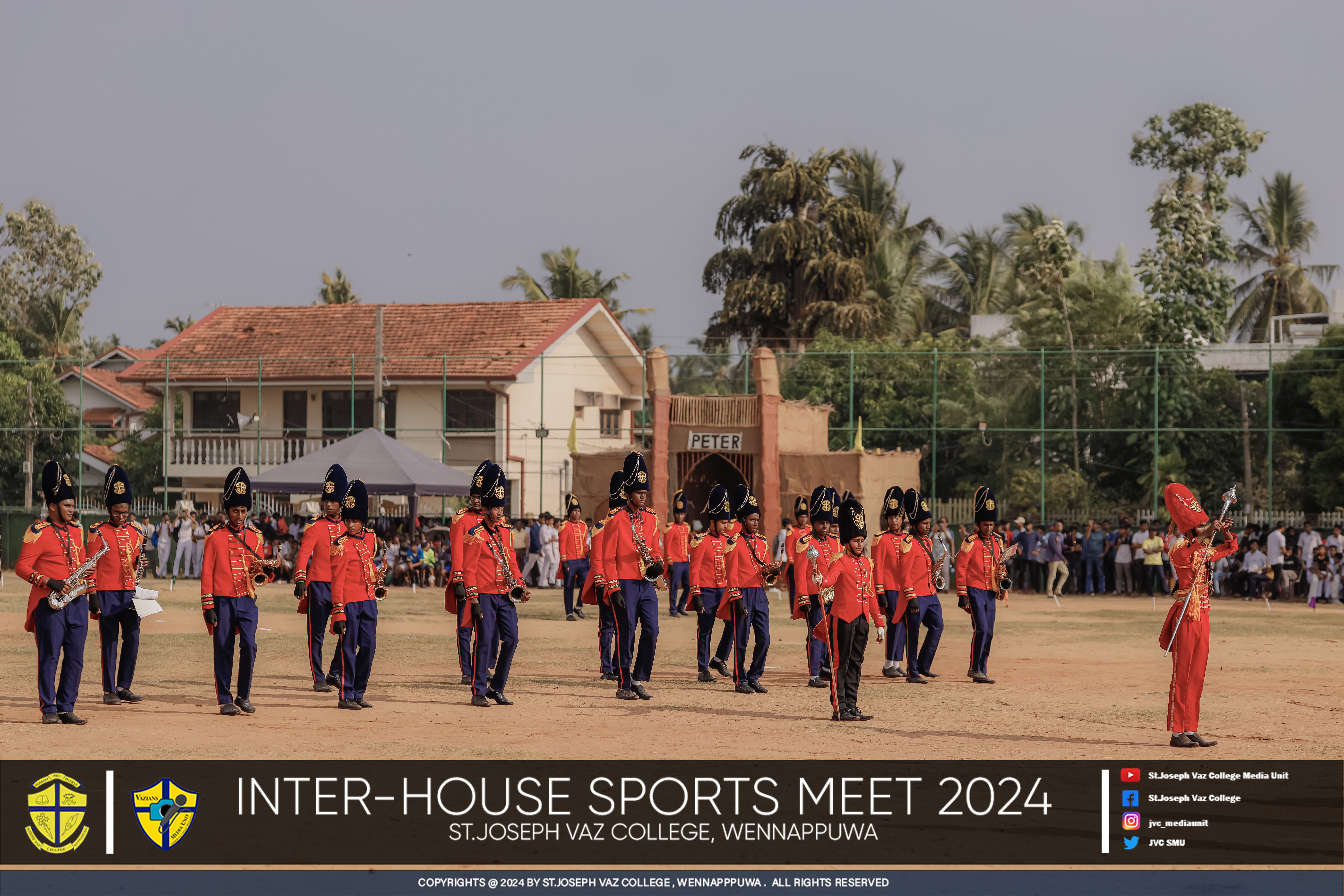 Inter House Sports Meet 2024 - St. Joseph Vaz College - Wennappuwa - Sri Lanka