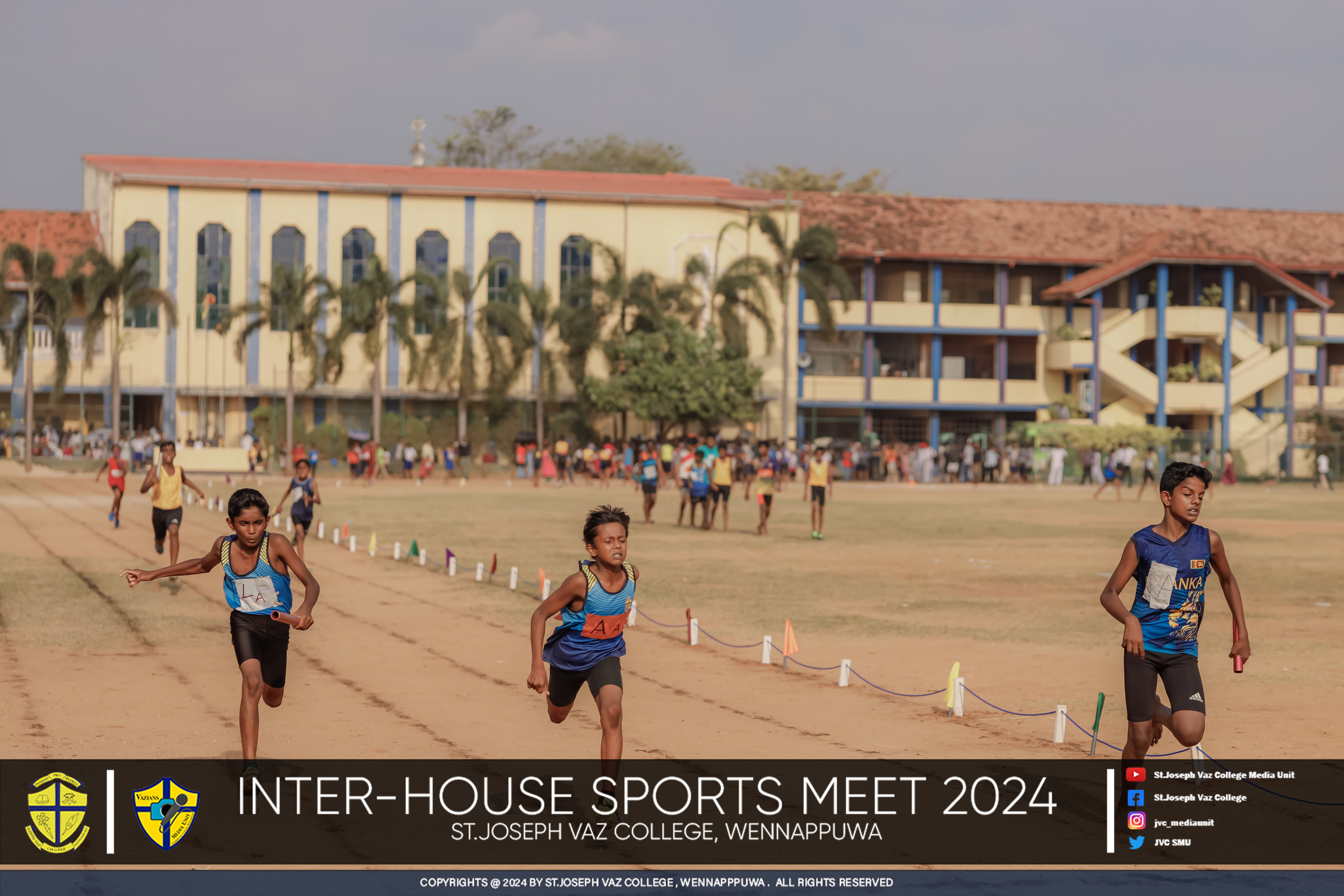 Inter House Sports Meet 2024 - St. Joseph Vaz College - Wennappuwa - Sri Lanka