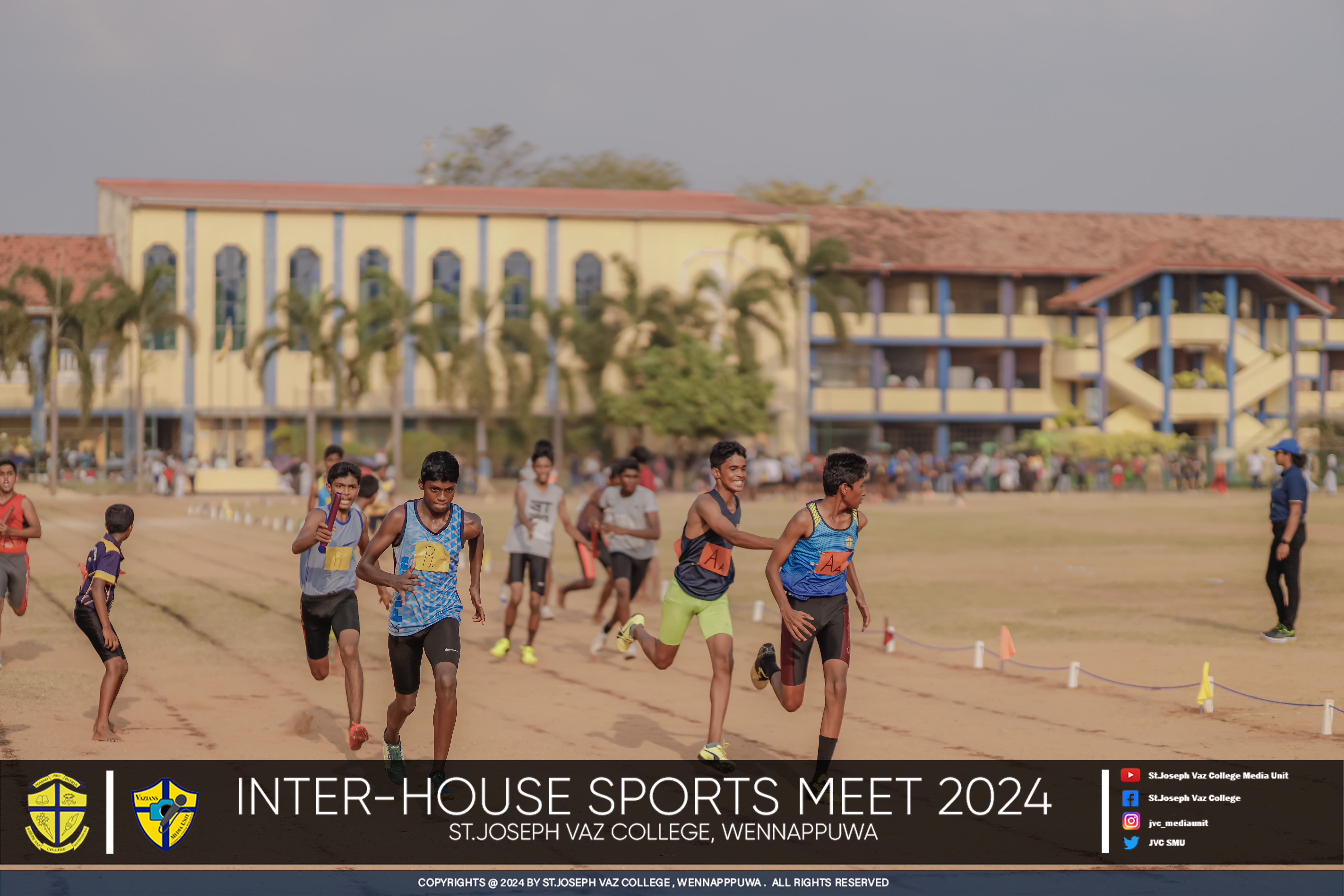 Inter House Sports Meet 2024 - St. Joseph Vaz College - Wennappuwa - Sri Lanka