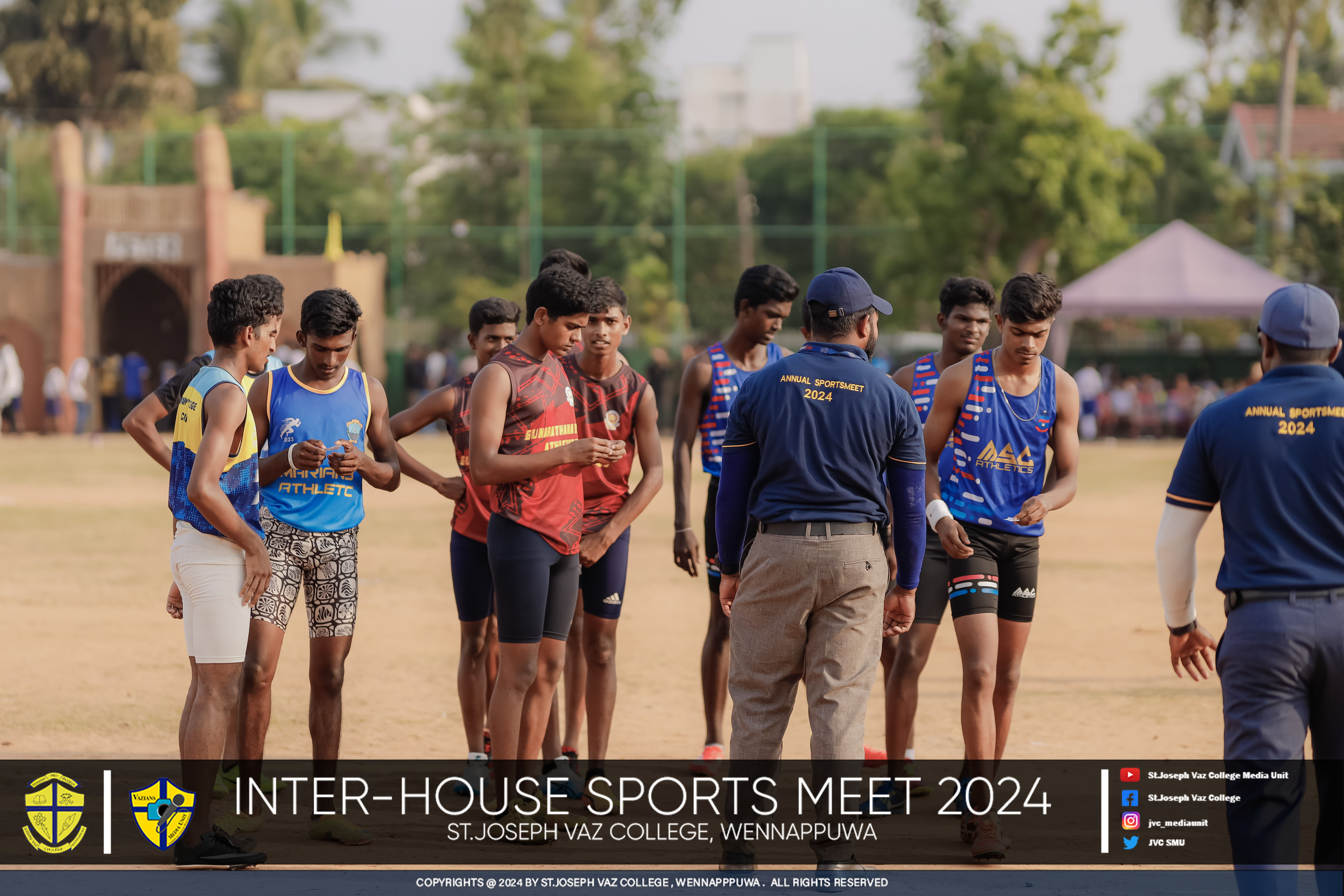 Inter House Sports Meet 2024 - St. Joseph Vaz College - Wennappuwa - Sri Lanka