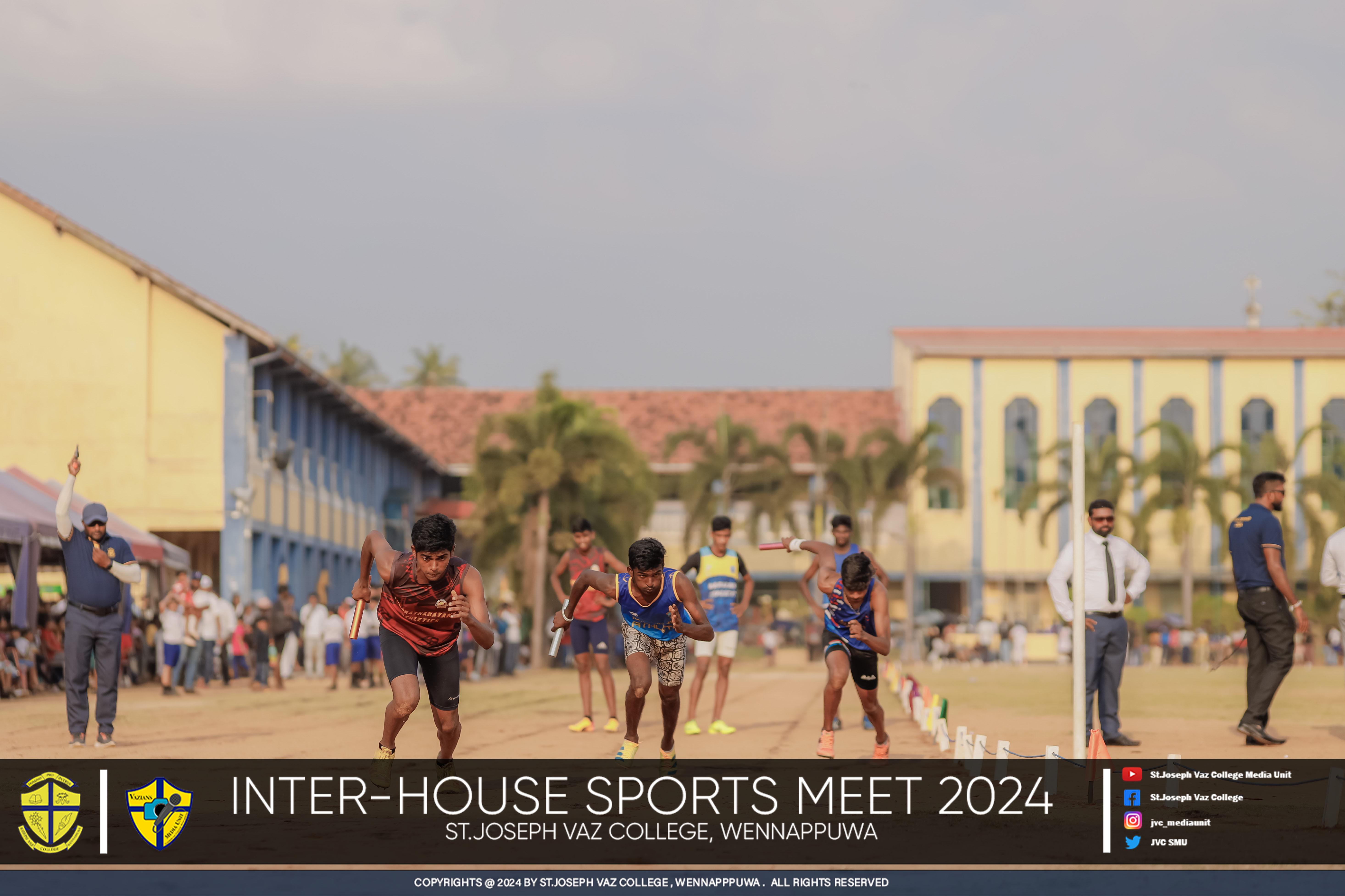 Inter House Sports Meet 2024 - St. Joseph Vaz College - Wennappuwa - Sri Lanka